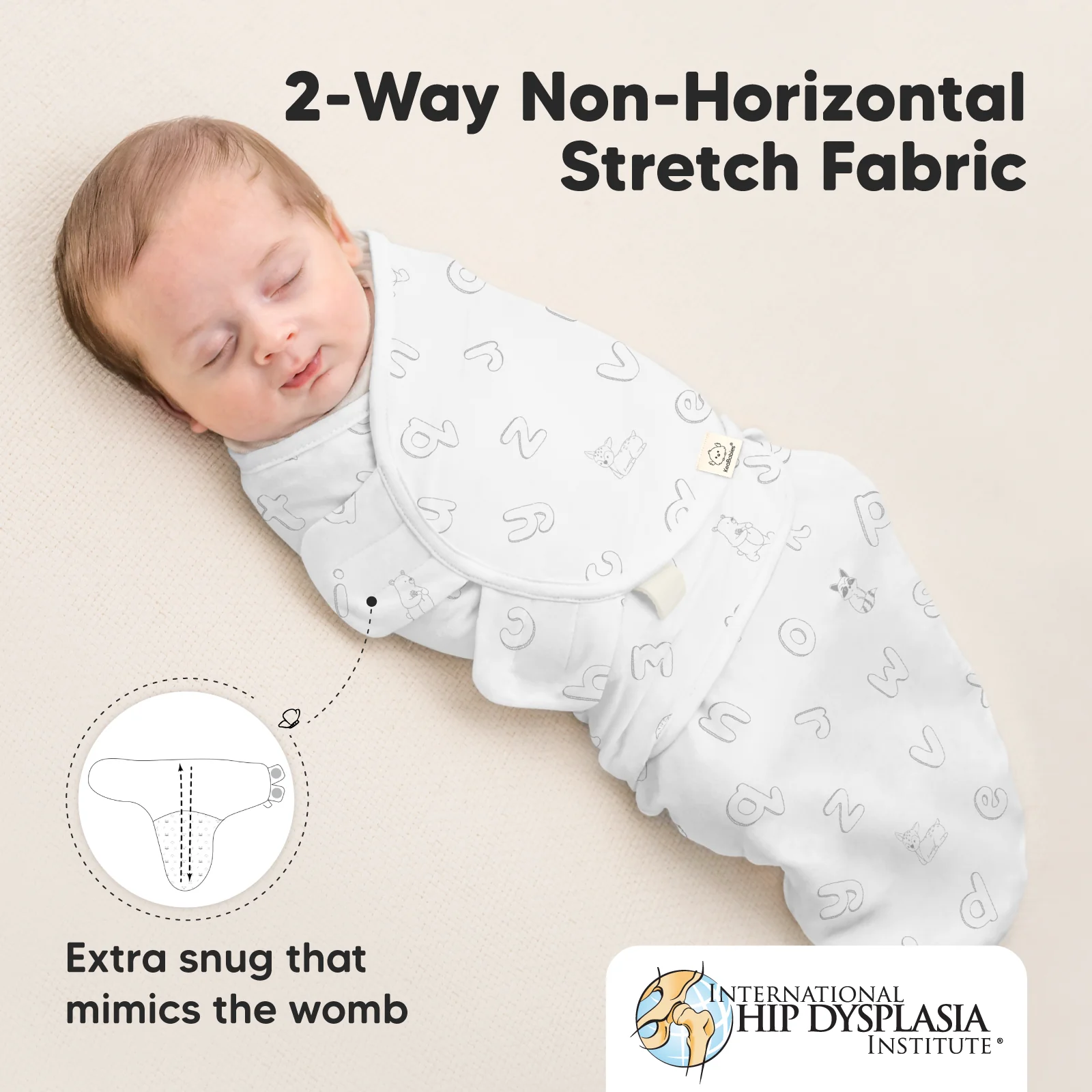 GOTS Certified, 100% Organic Cotton Soothe Swaddle Wraps, Set of 3 - Image 5