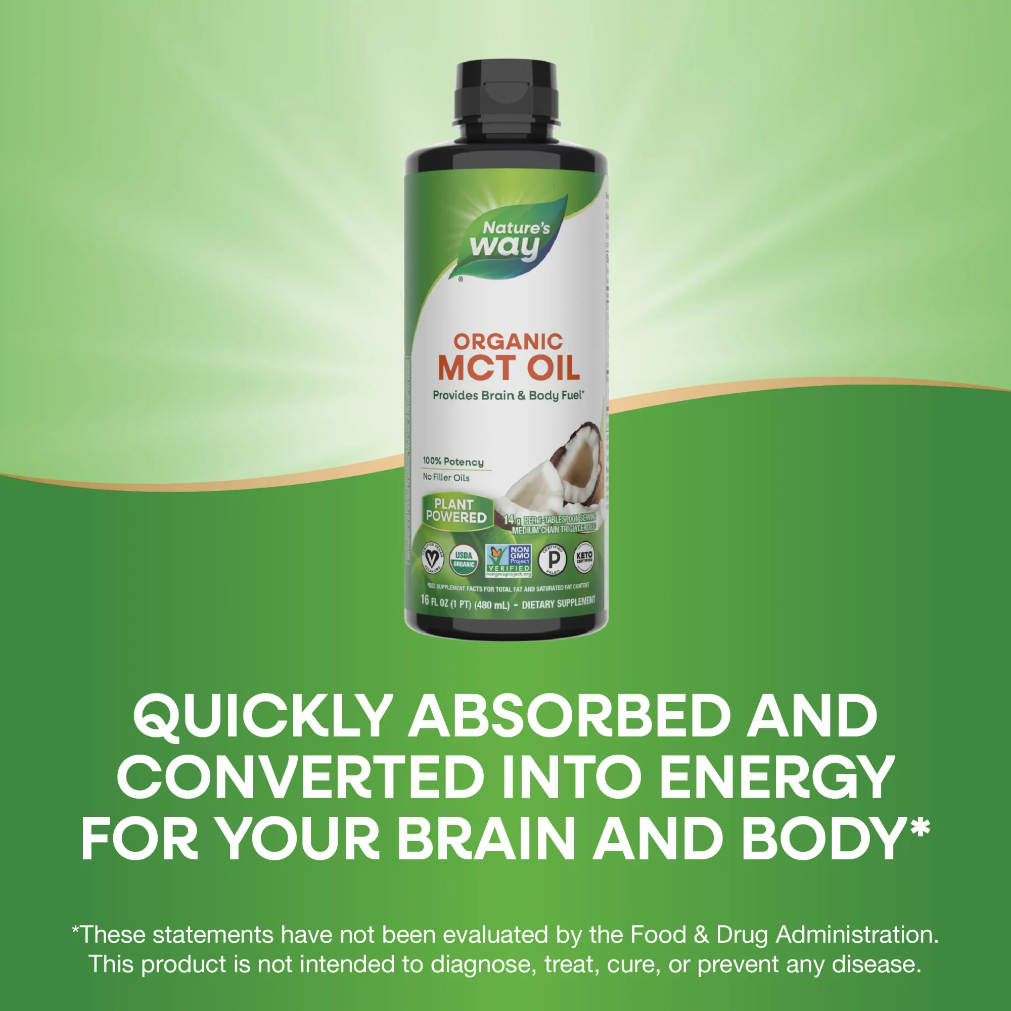 100% Organic MCT Oil - For Brain & Body Fuel - Image 10