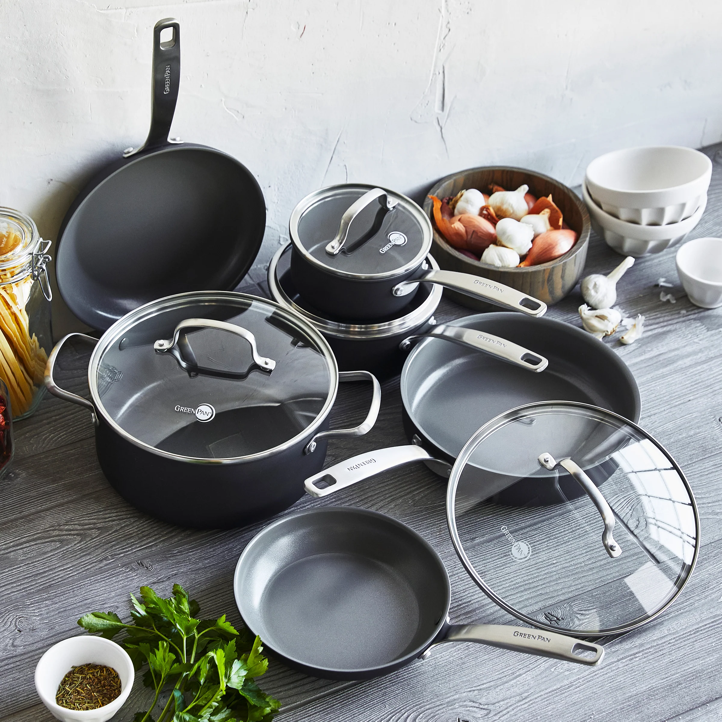 Chatham Ceramic, Non-Stick Cookware Set, 10 Piece - Image 8