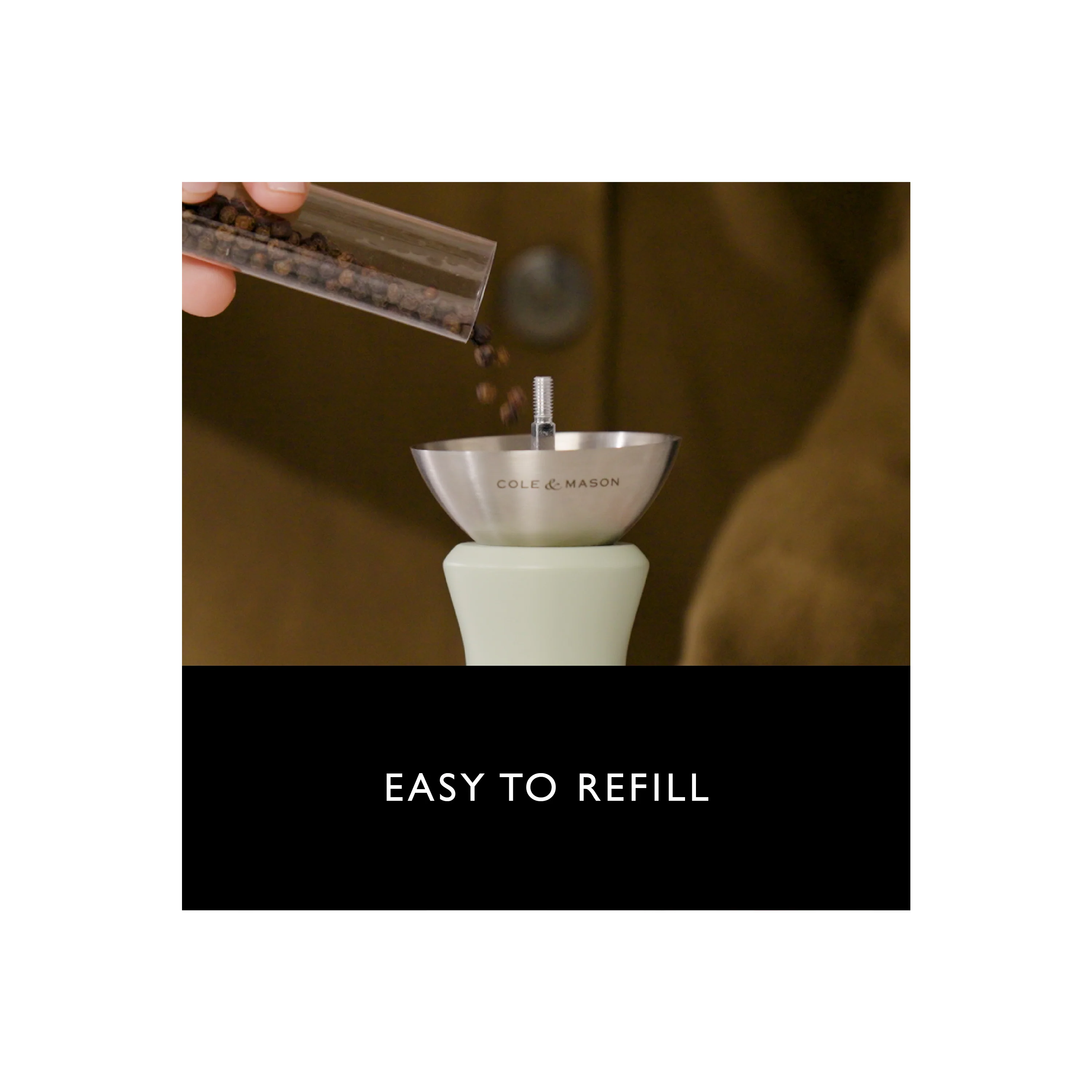 2-in-1 Kenton Salt & Pepper Mill with Ceramic Grinder - Image 20