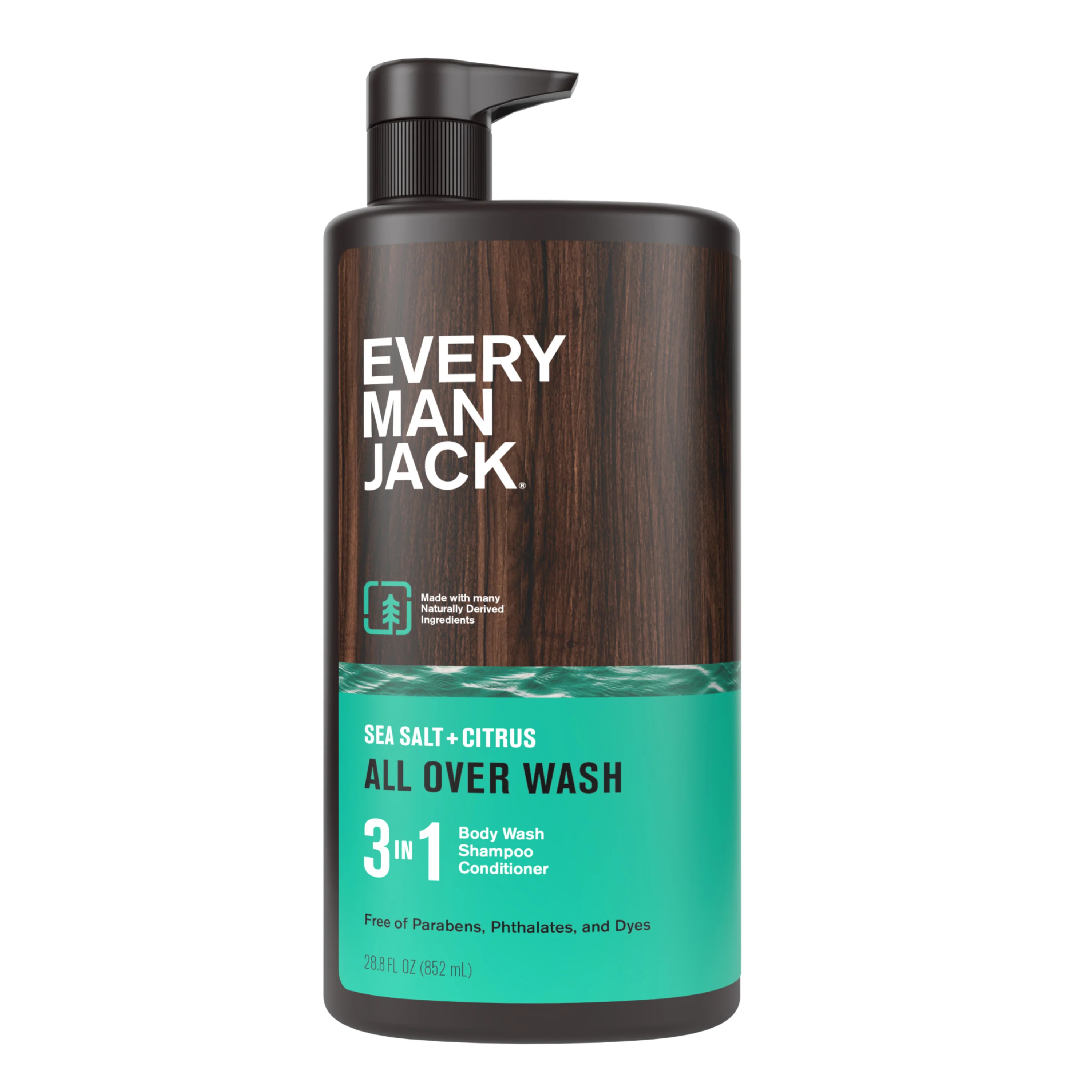 Hydrating Men's 3-in-1 Body Wash and Shampoo and Conditioner - Image 11