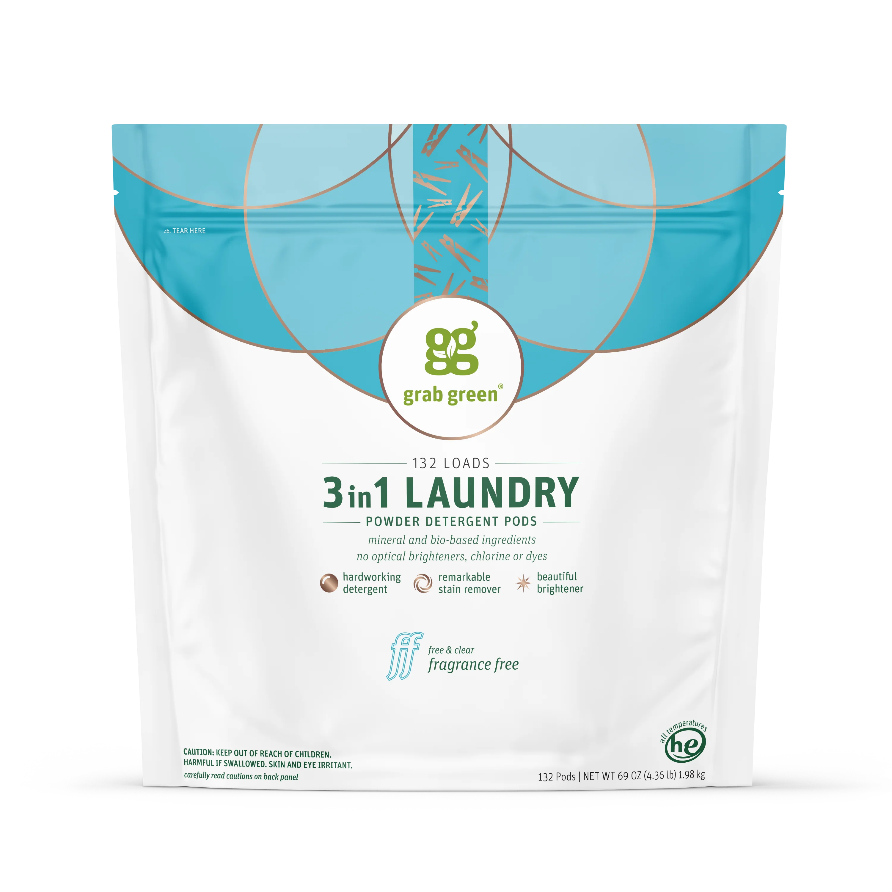 3 in 1 Laundry Detergent Pods - Fragrance Free - Image 7