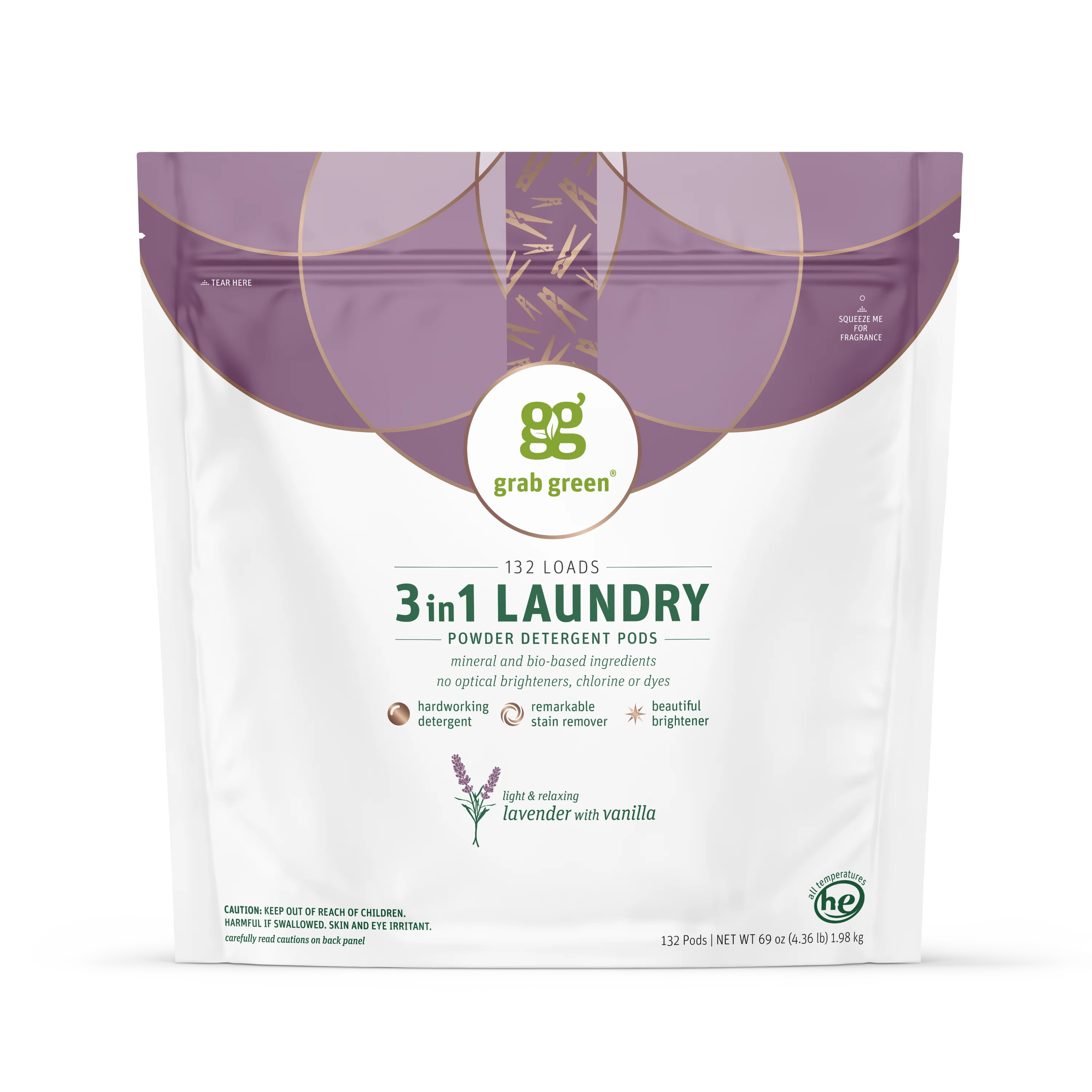 3 in 1 Laundry Detergent Pods - Lavender with Vanilla - Image 5