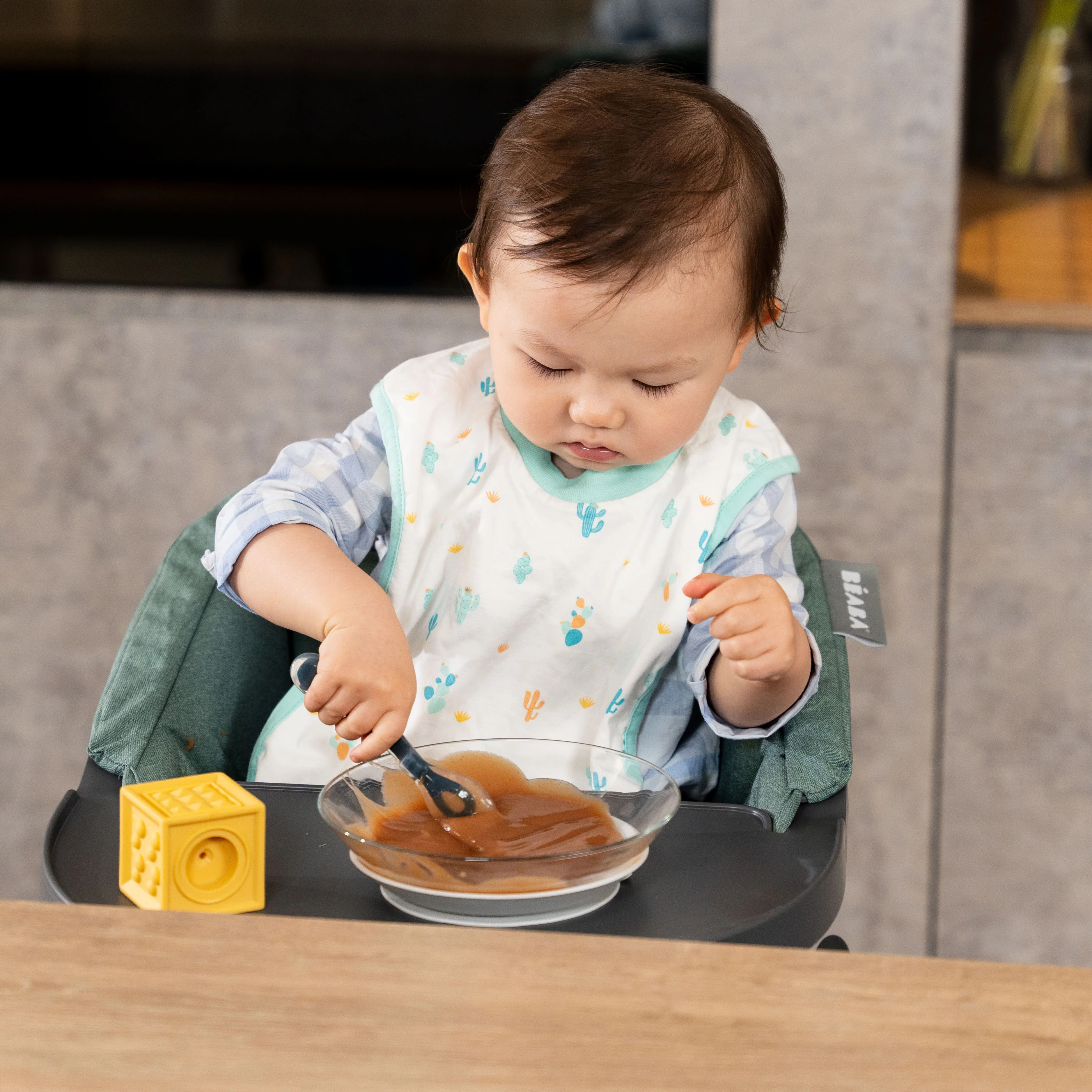 3-Piece Glass Suction Baby and Toddler Feeding Set - Image 18