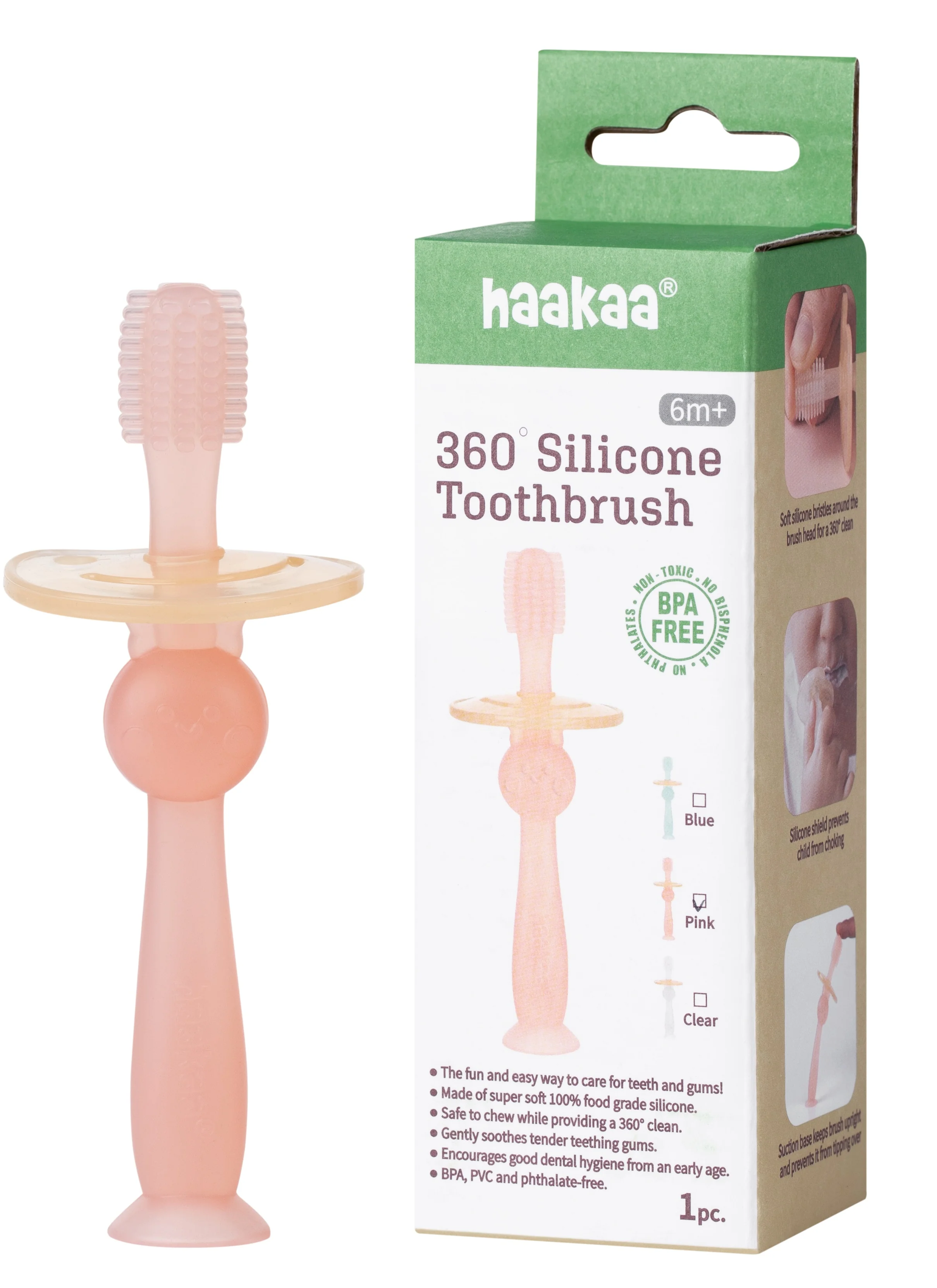 360 Silicone Baby Toothbrush - Image 4