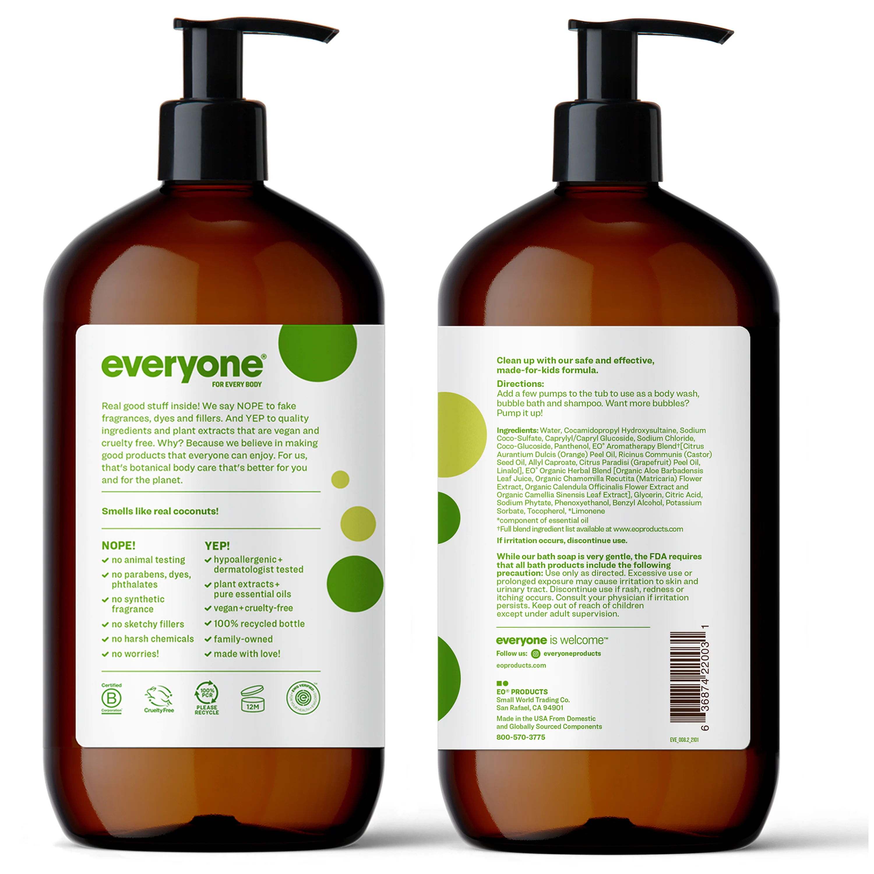 3in1 Kids Soap Shampoo & Bubble Bath - Image 3