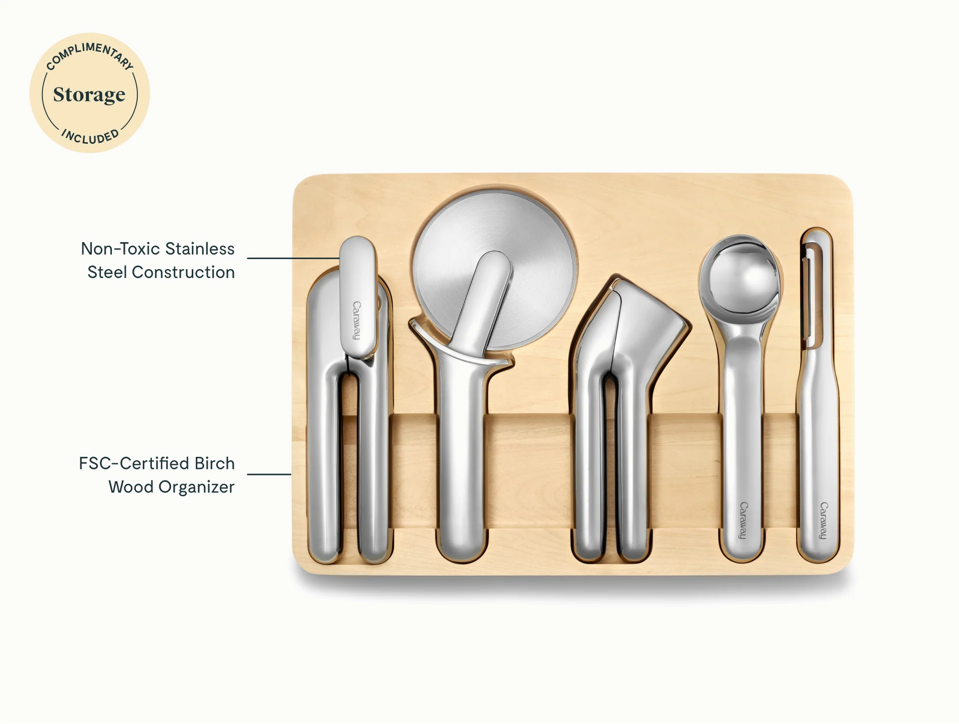 5-Piece Stainless Steel Kitchen Gadget Set - Image 6