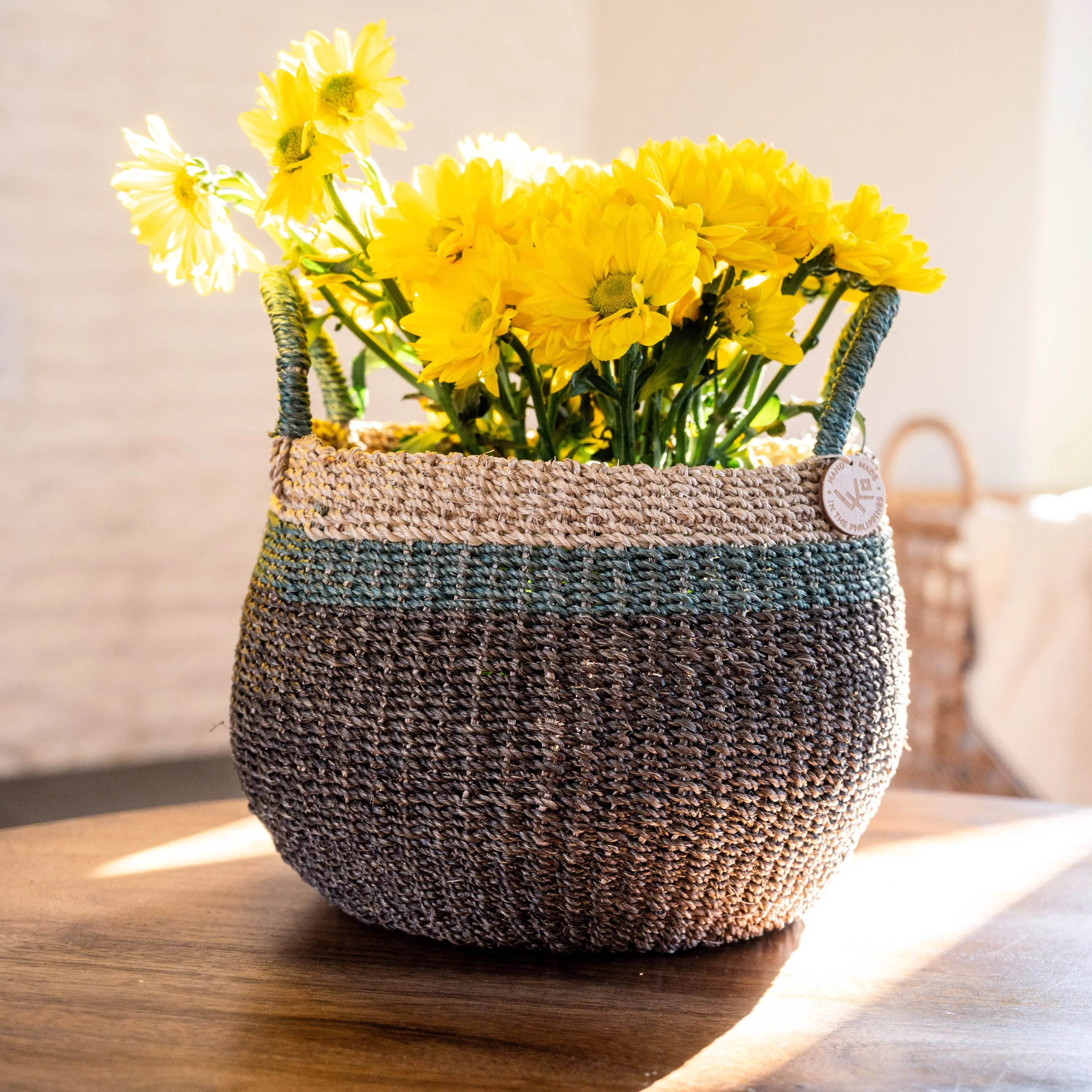 Abaca Bulge Basket - Image 5