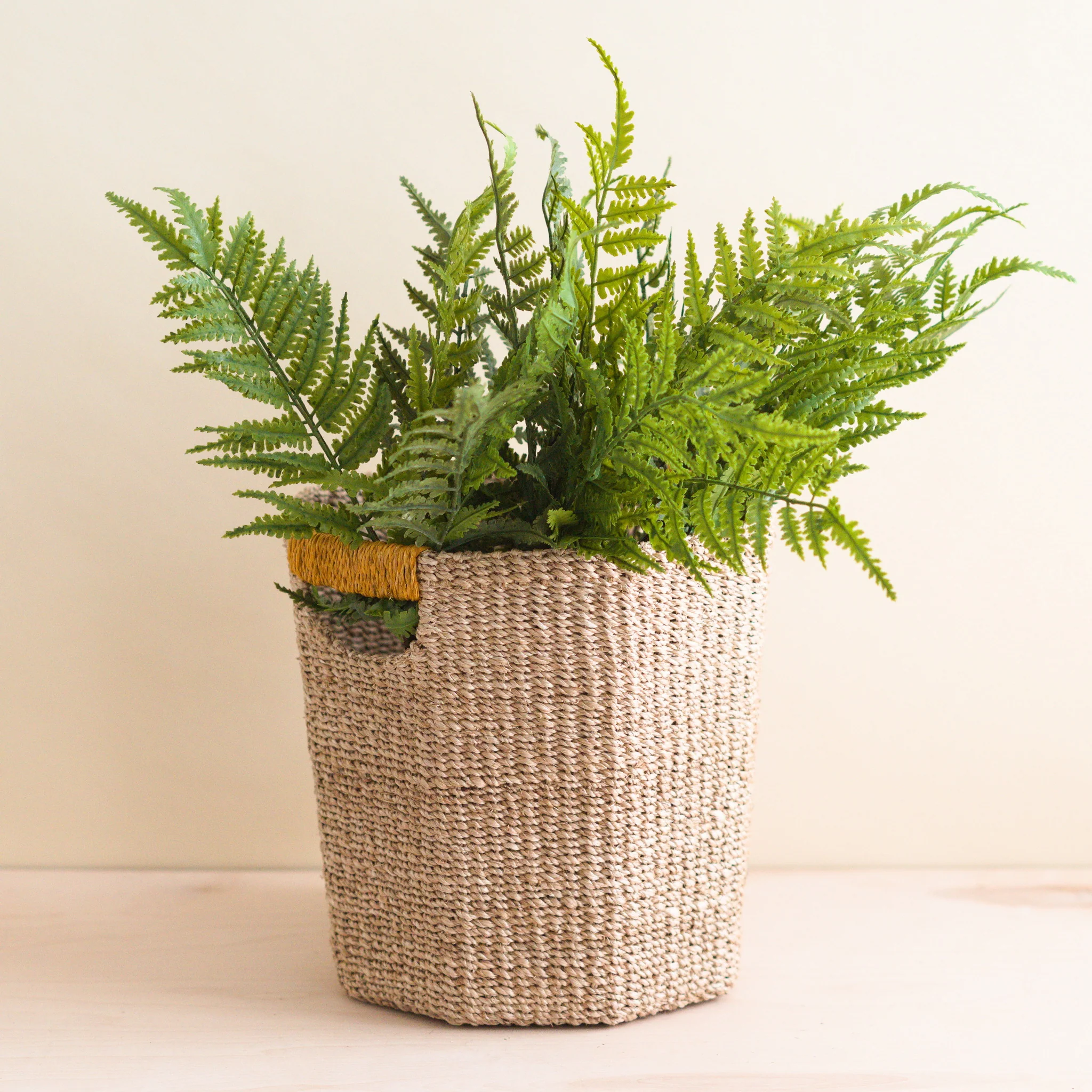Abaca Octagon Basket - Image 7