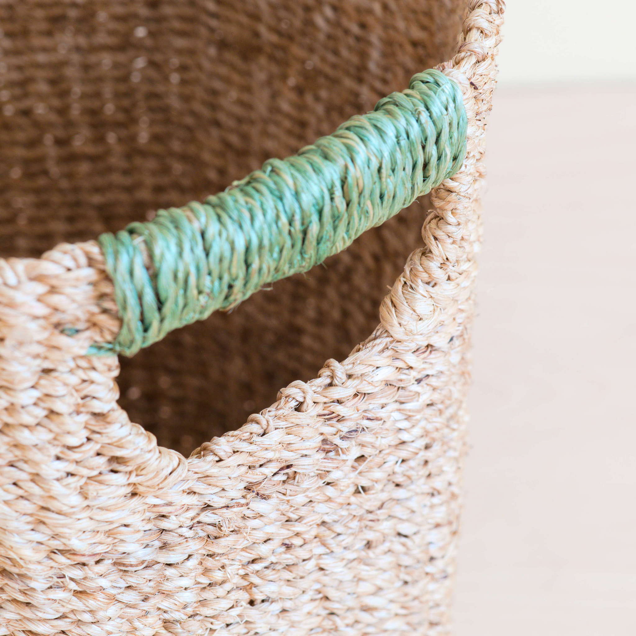 Abaca Octagon Basket - Image 5