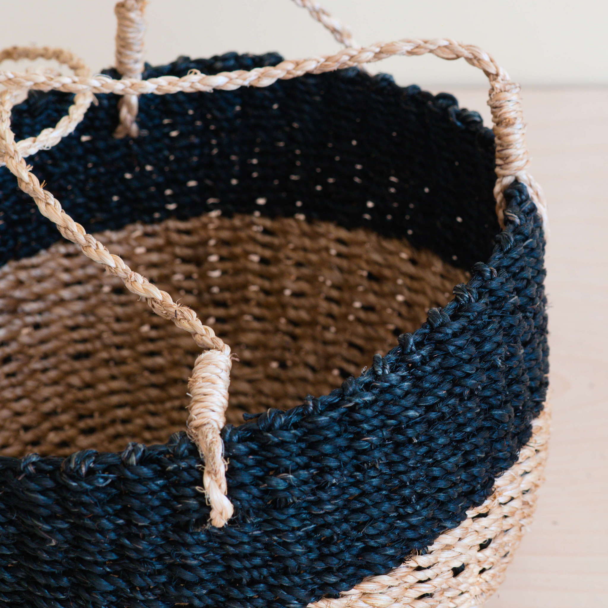 Abaca Round Hanging Planter - Image 3