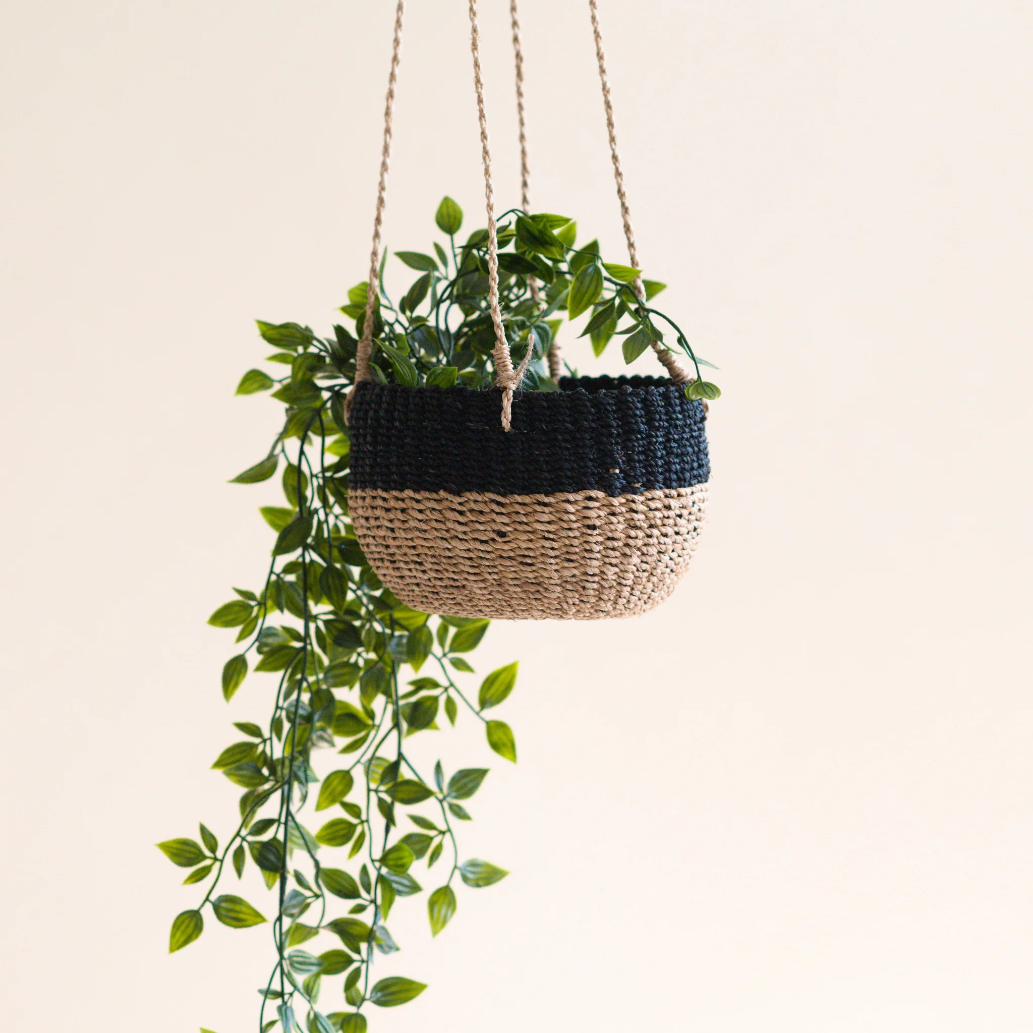 Abaca Round Hanging Planter - Image 4
