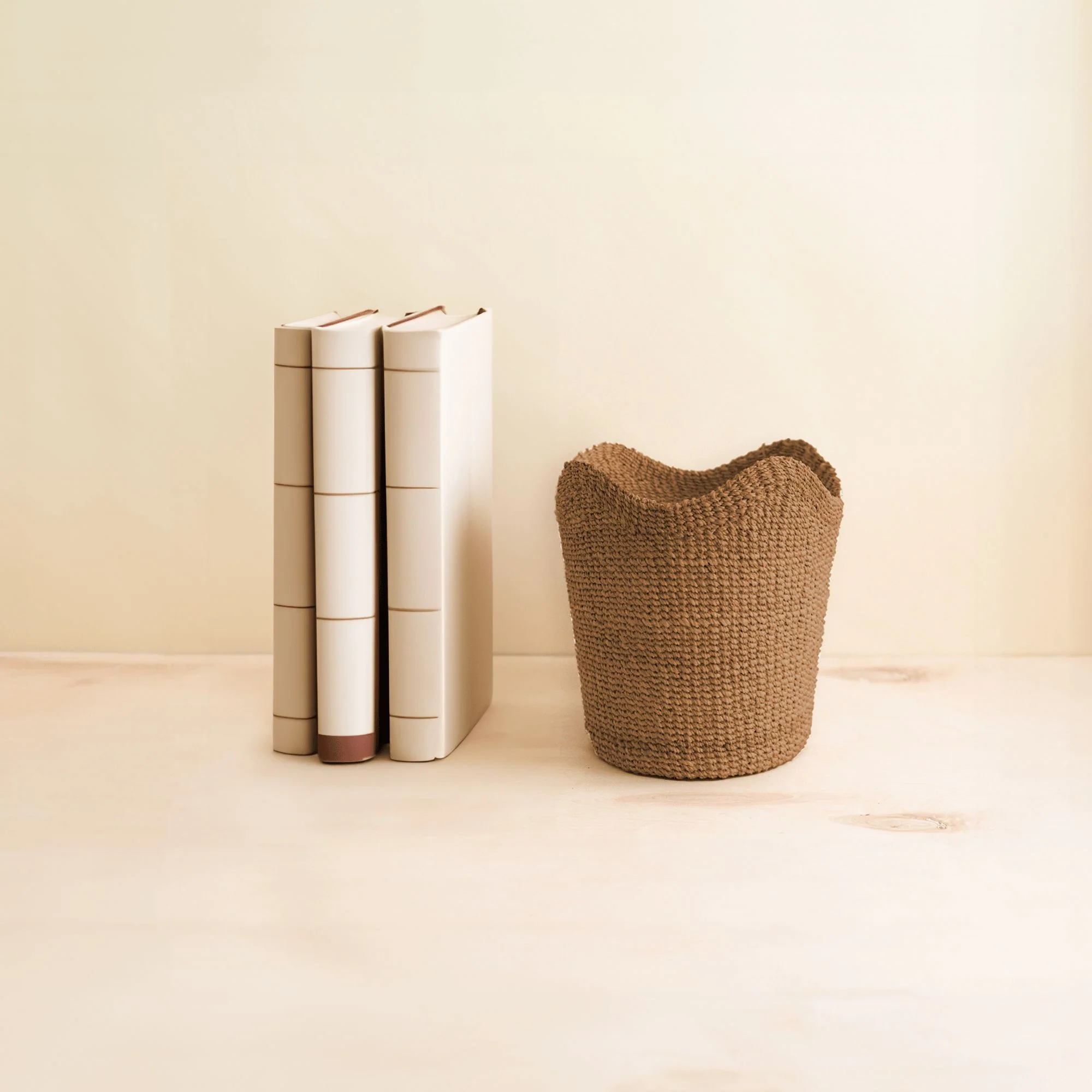 Abaca Small Scallop Basket - Image 2