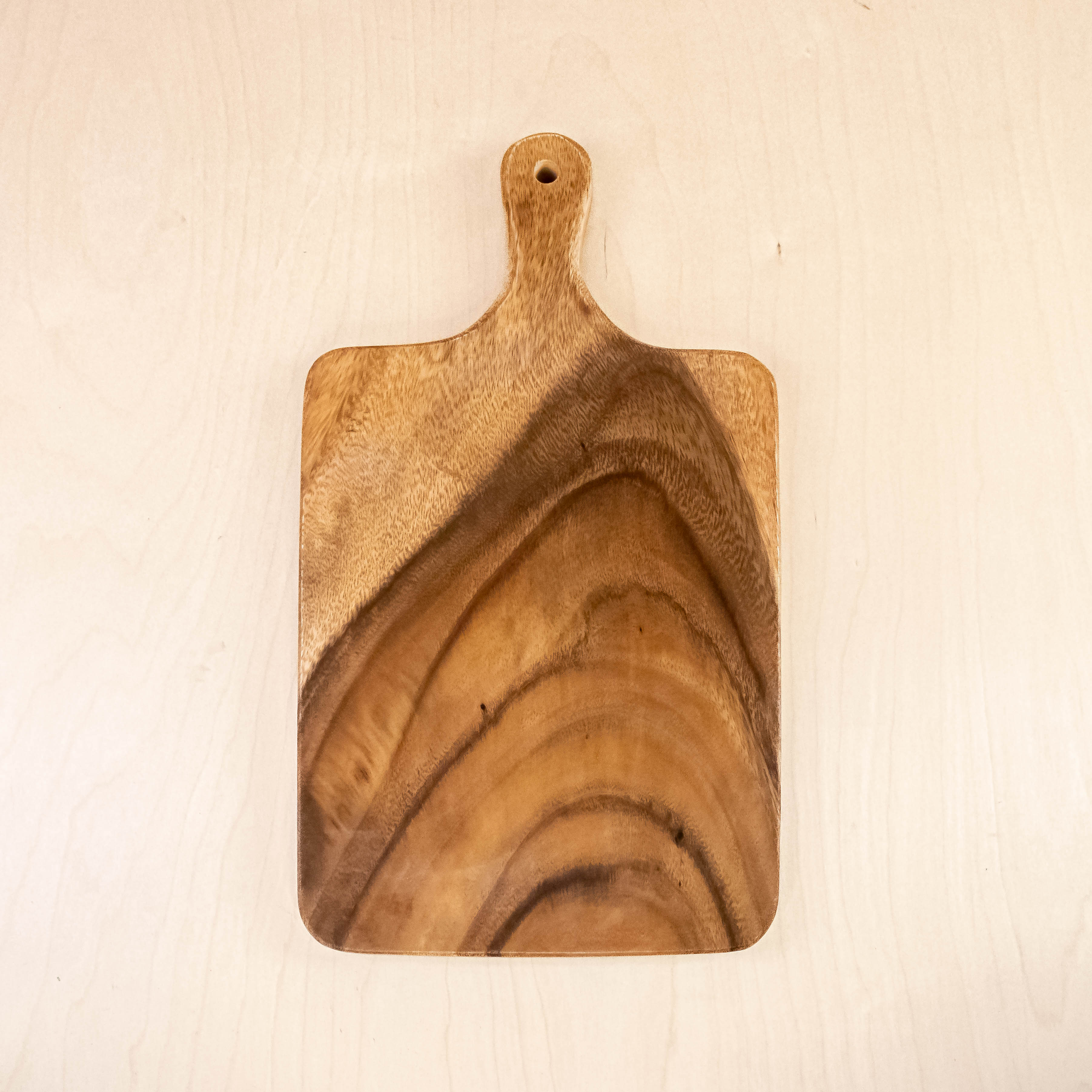 Acacia Cutting Board - Rectangle with handle - Image 2