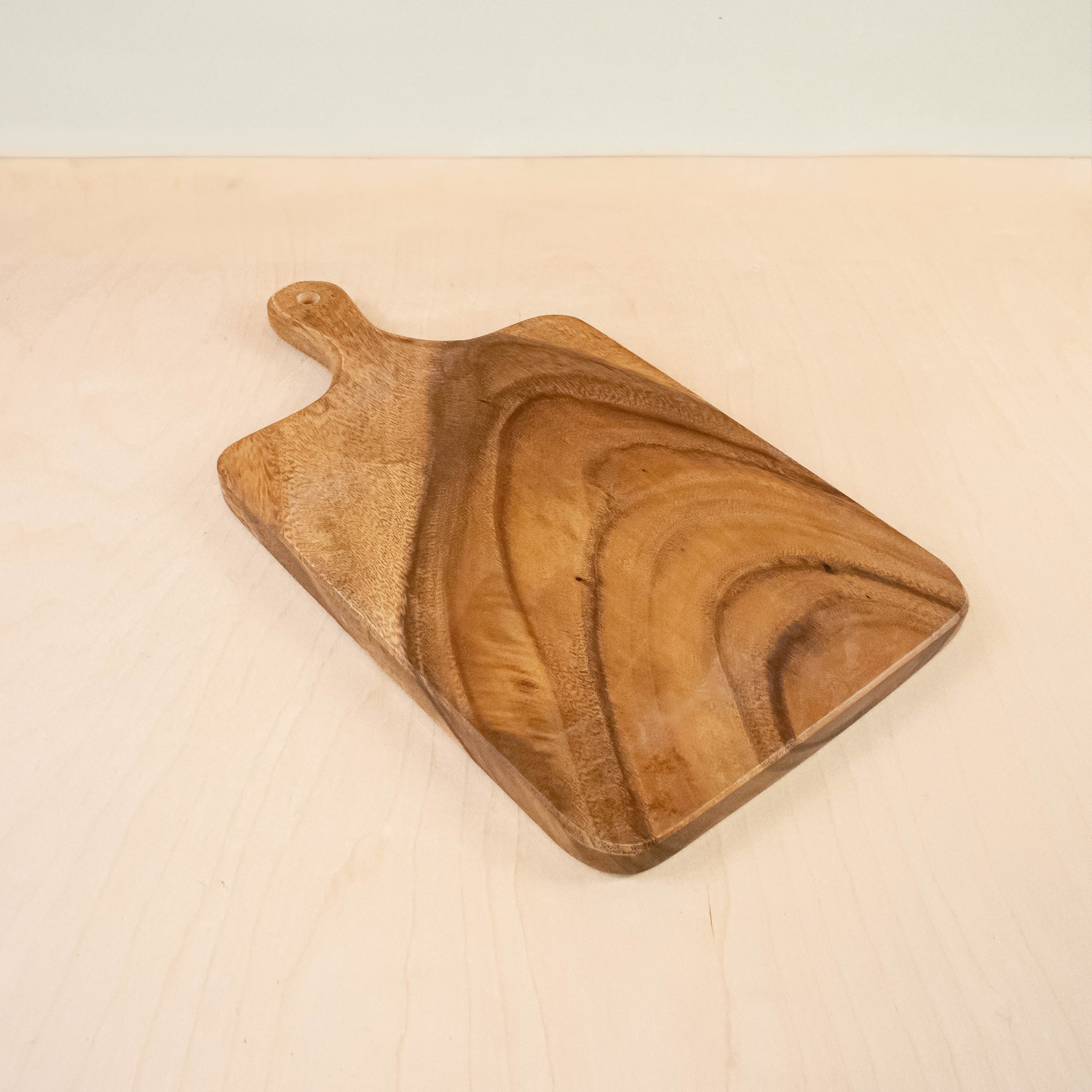 Acacia Cutting Board - Rectangle with handle - Image 3