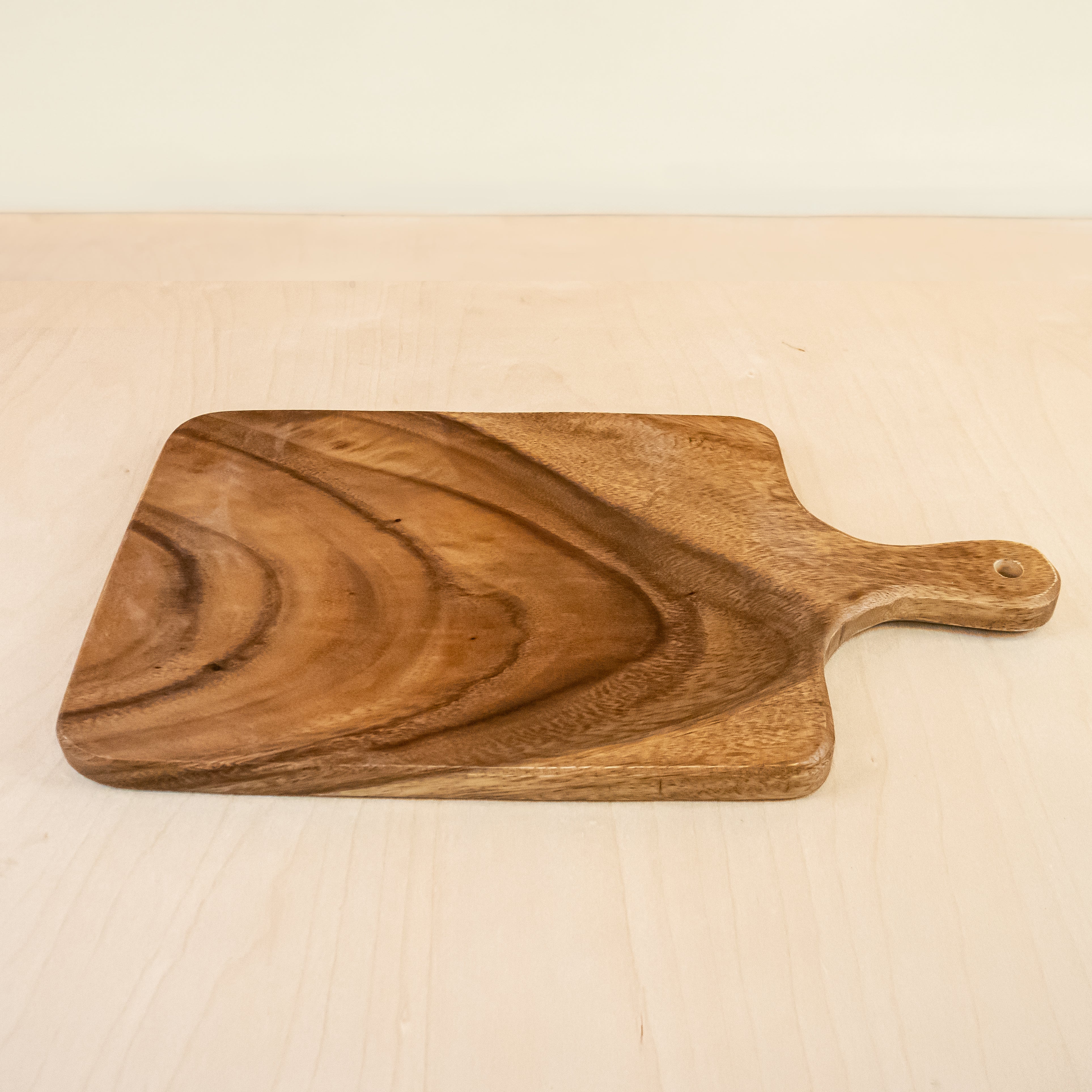 Acacia Cutting Board - Rectangle with handle - Image 4