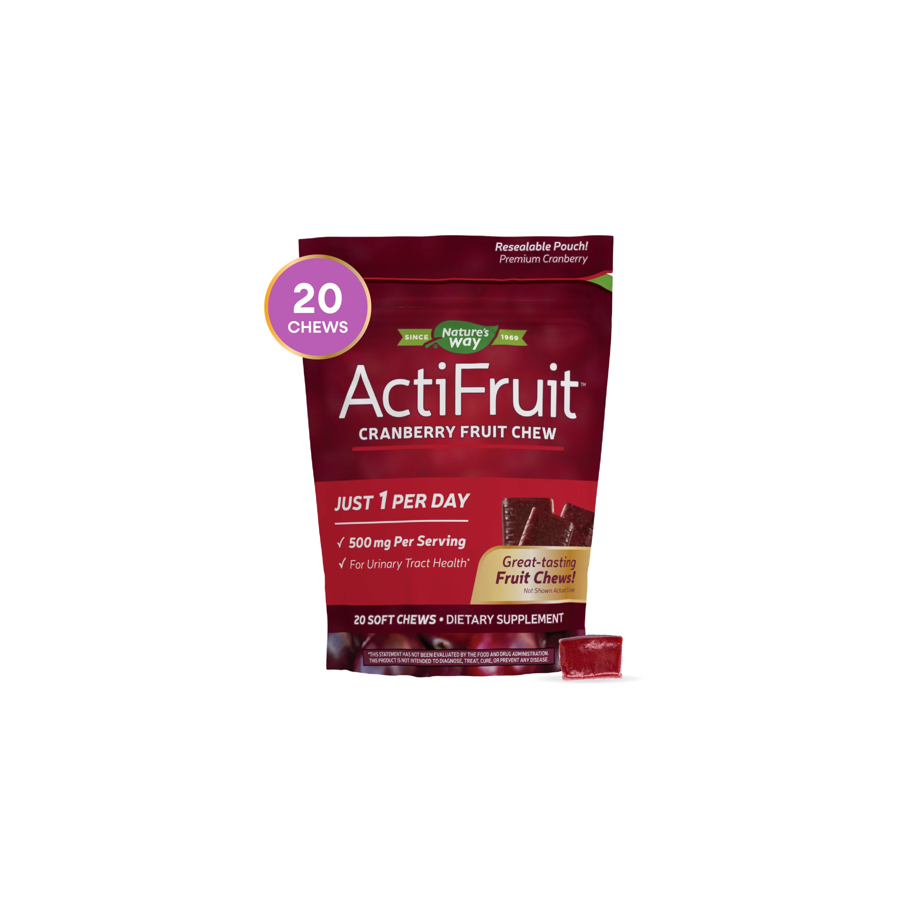 ActiFruit™ Cranberry Fruit Chew - Image 4