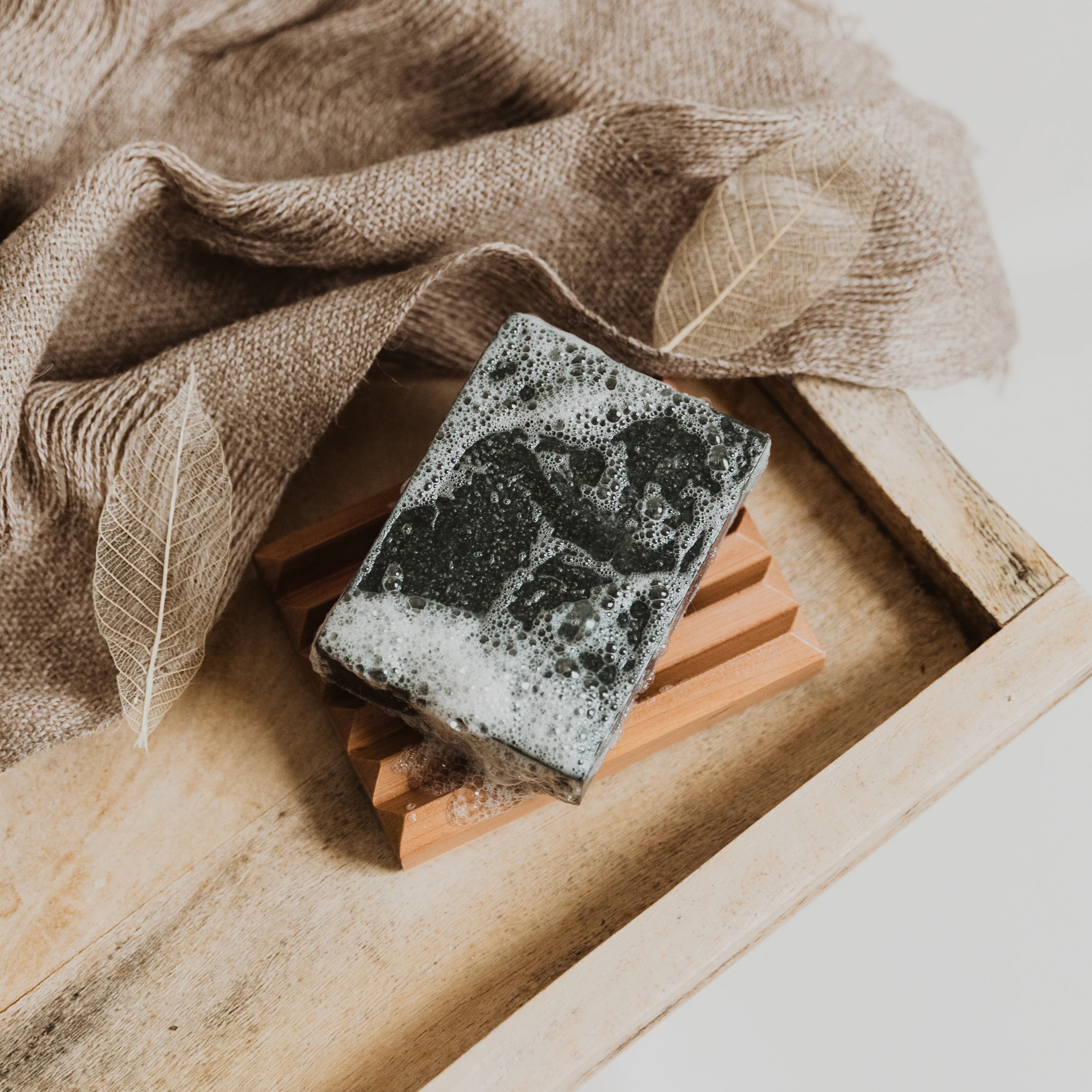 Activated Charcoal Facial & Body Bar - Image 4