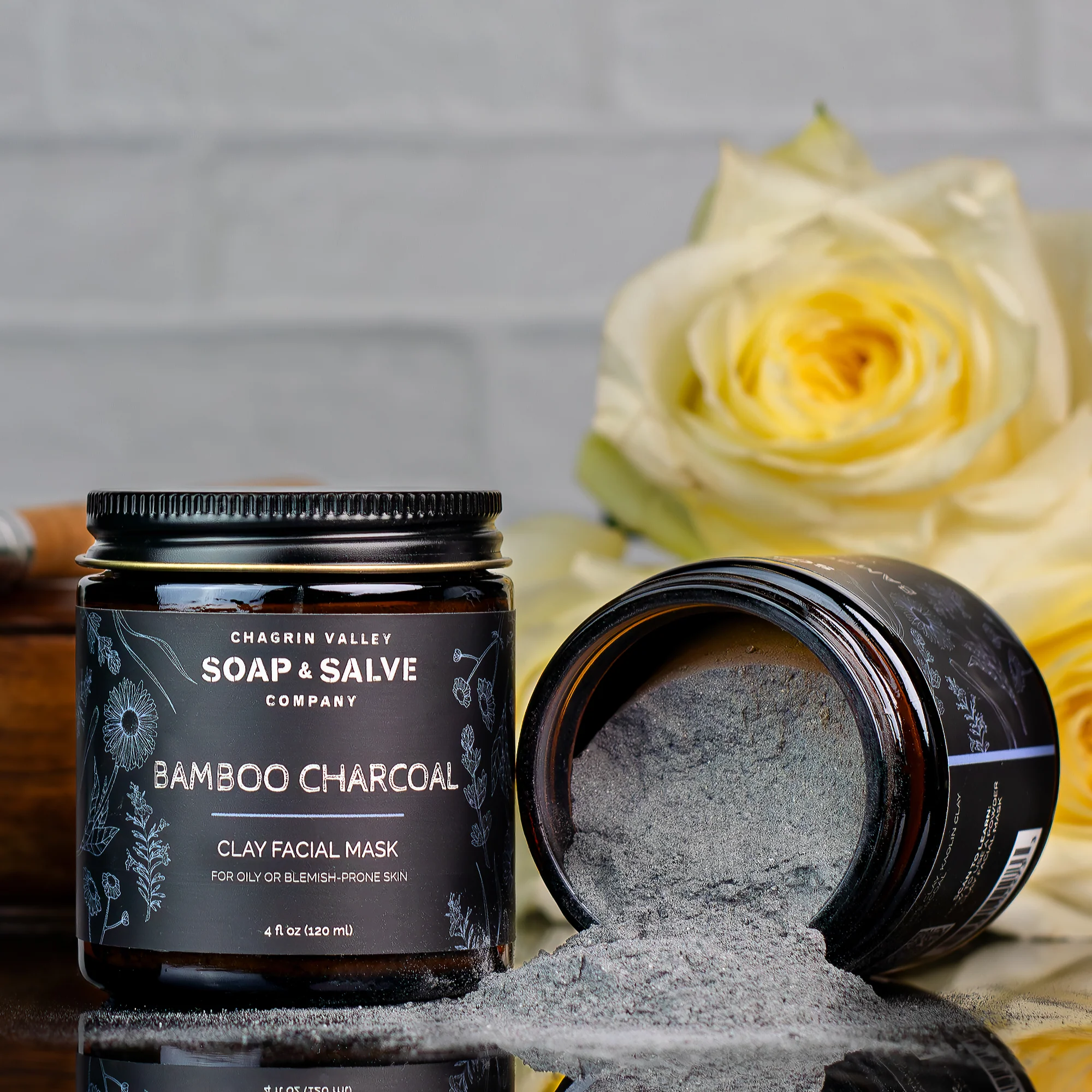 Activated Charcoal Clay Face Mask - Image 4