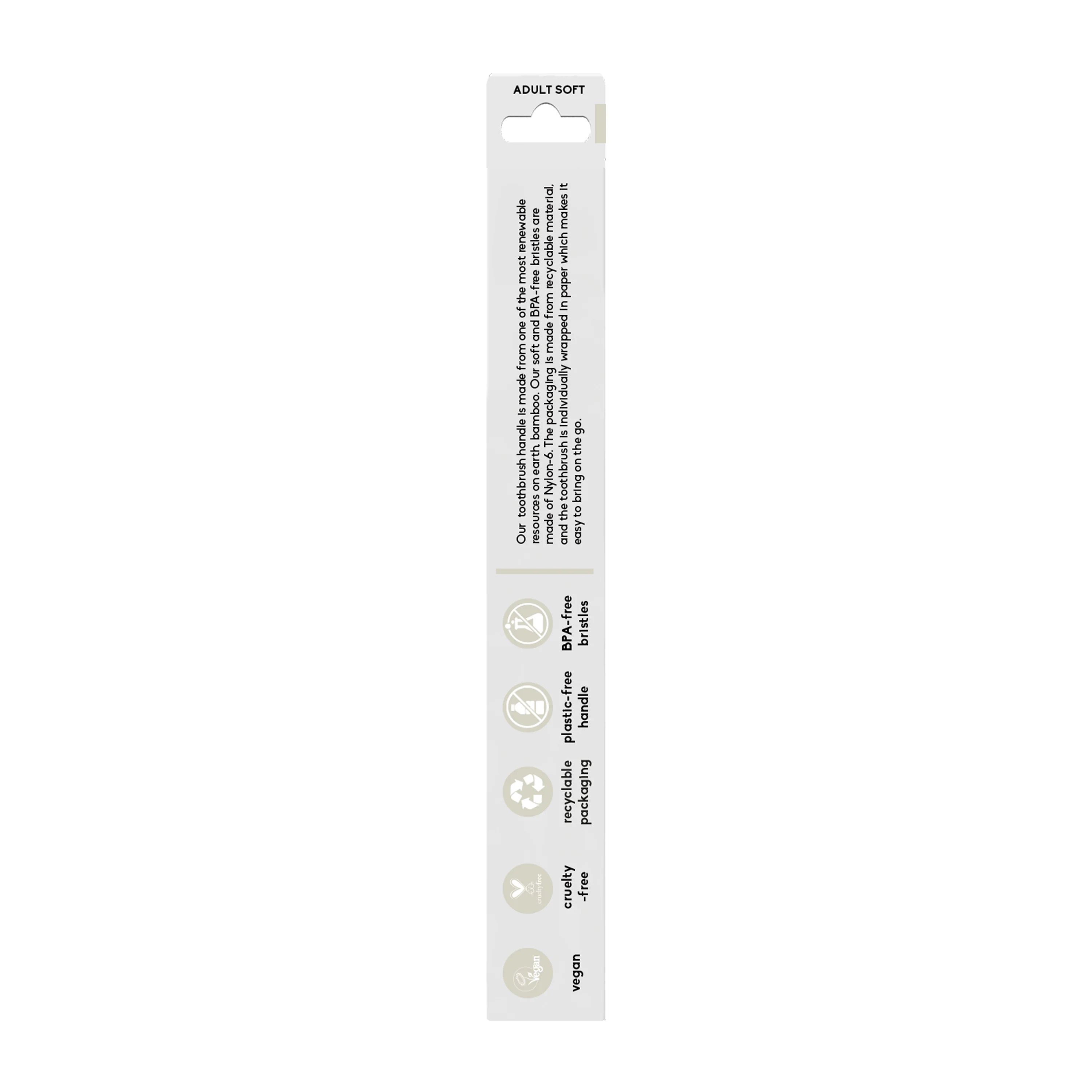Adult Bamboo Toothbrush - Soft - Image 5