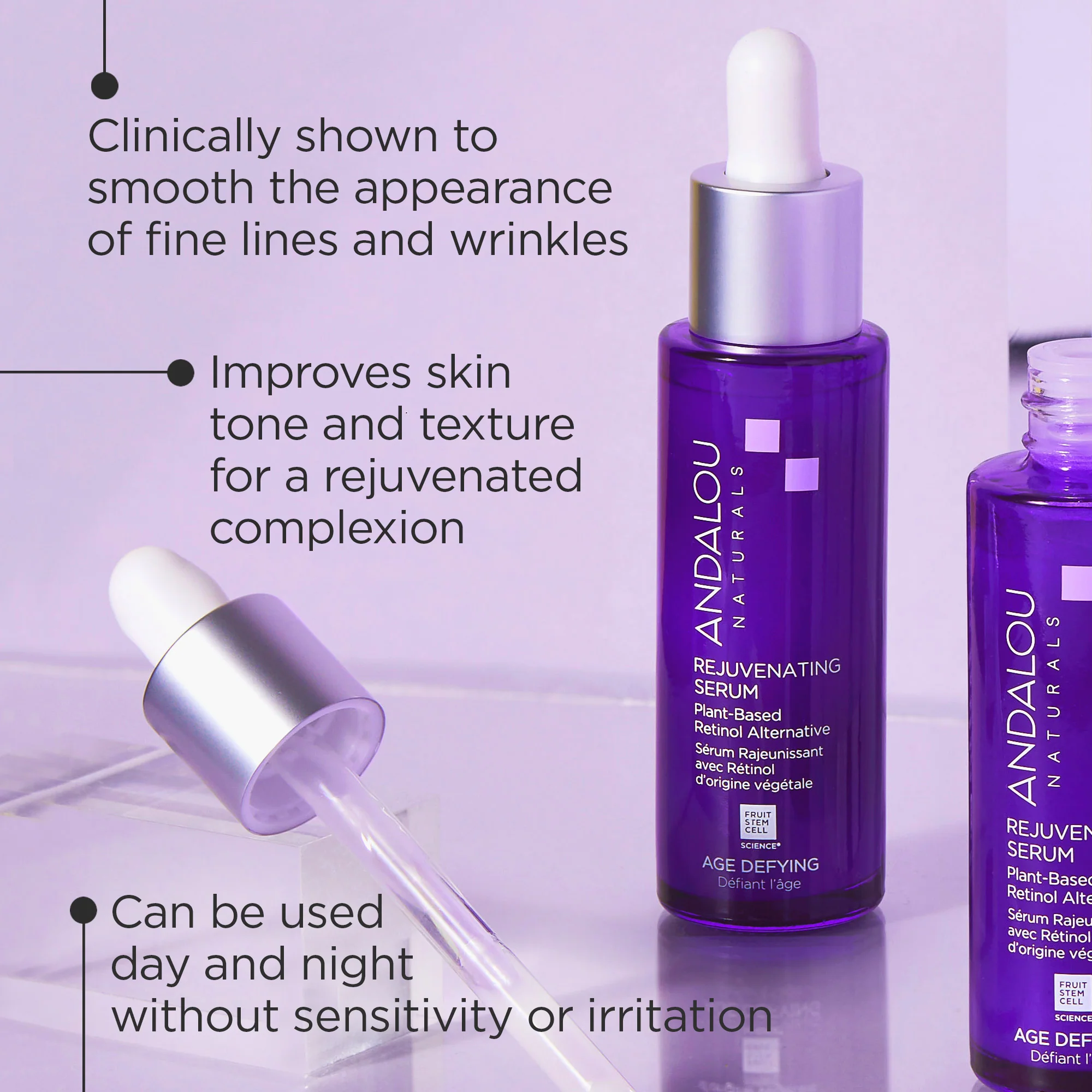 Age Deyfing Rejuvenating Retinol Alternative Serum - Image 7