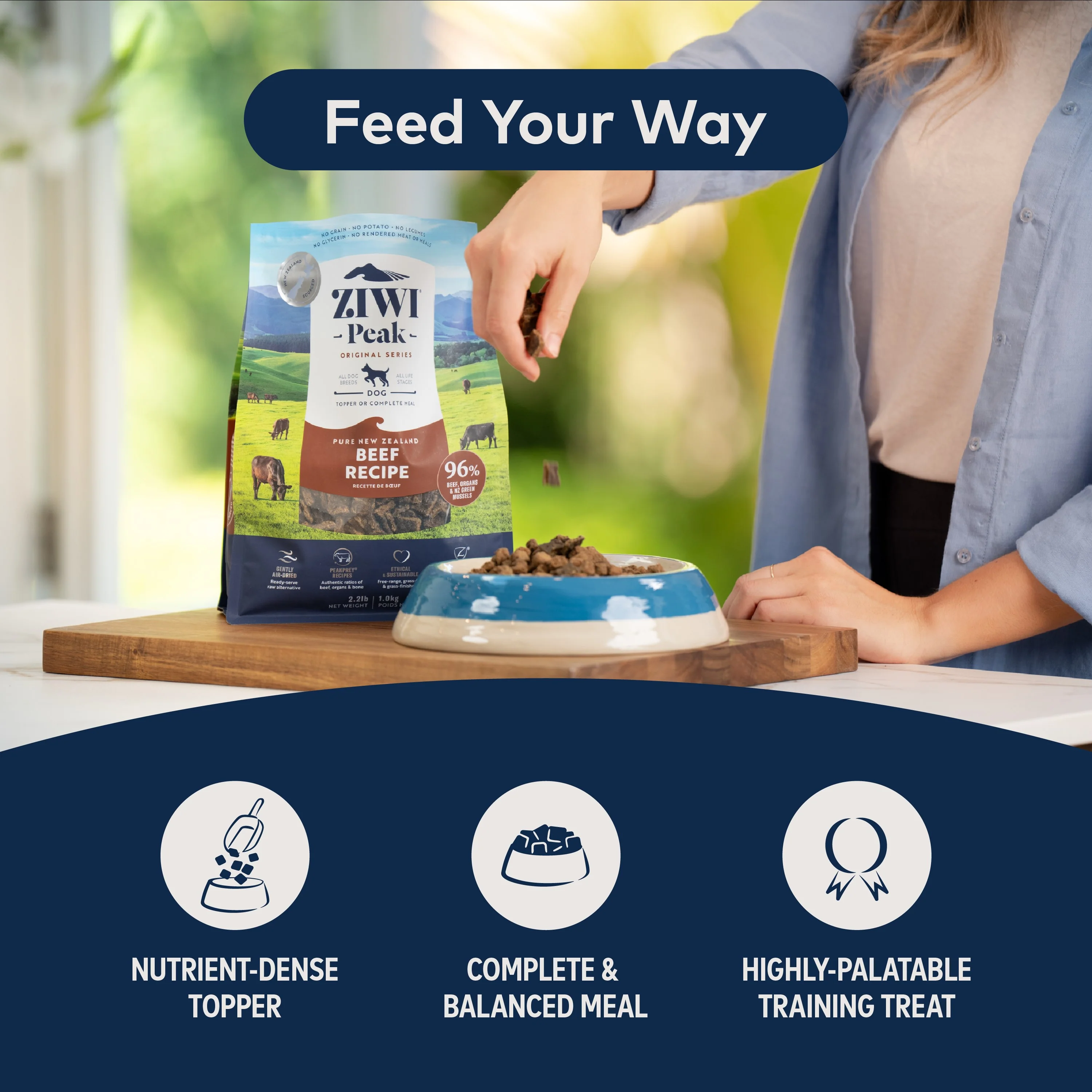 Air-Dried Dog Food - Chicken – All Natural, High Protein, Grain Free, Limited Ingredient w/ Superfoods - Image 8