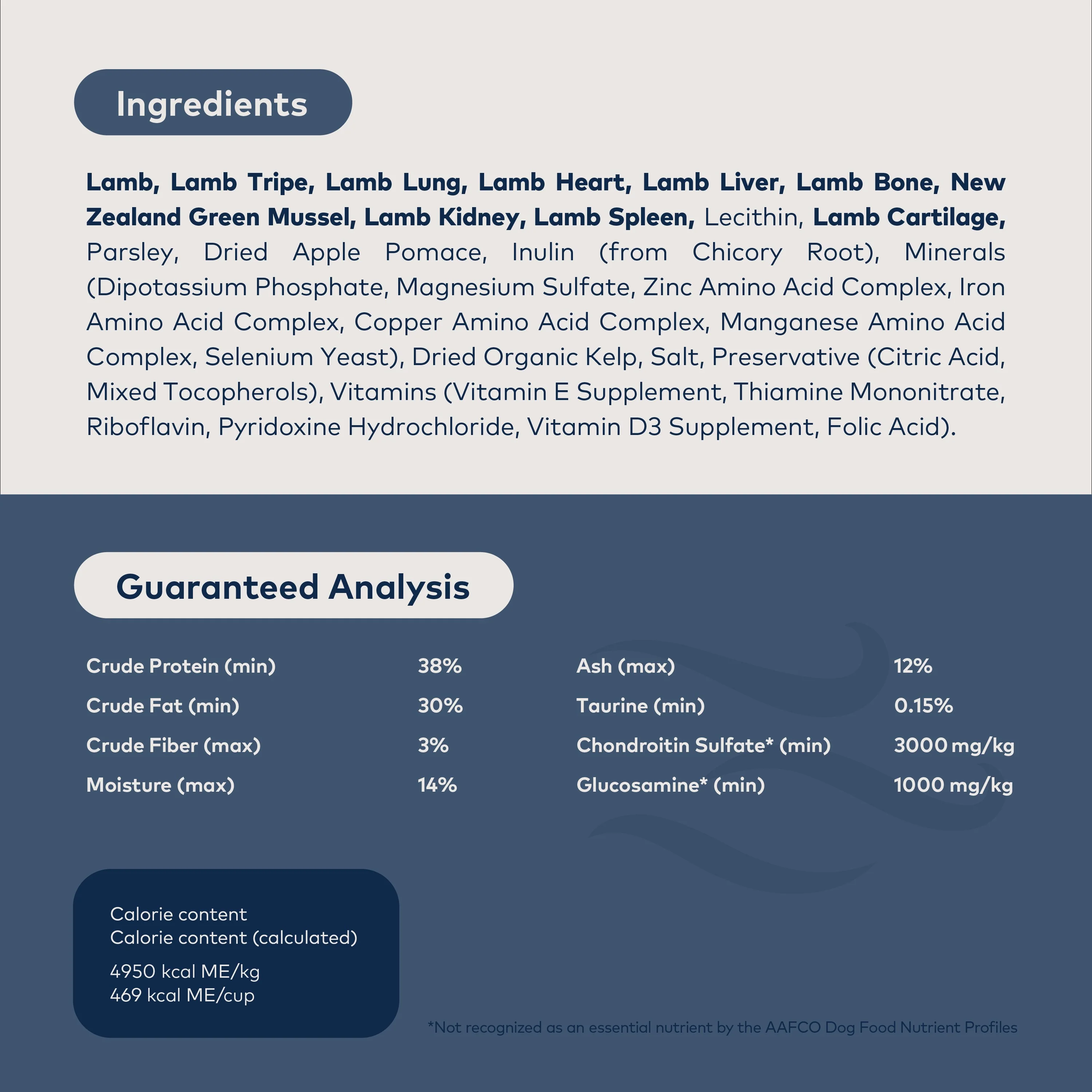Air-Dried Dog Food - Lamb – All Natural, High Protein, Grain Free, Limited Ingredient w/ Superfoods - Image 4