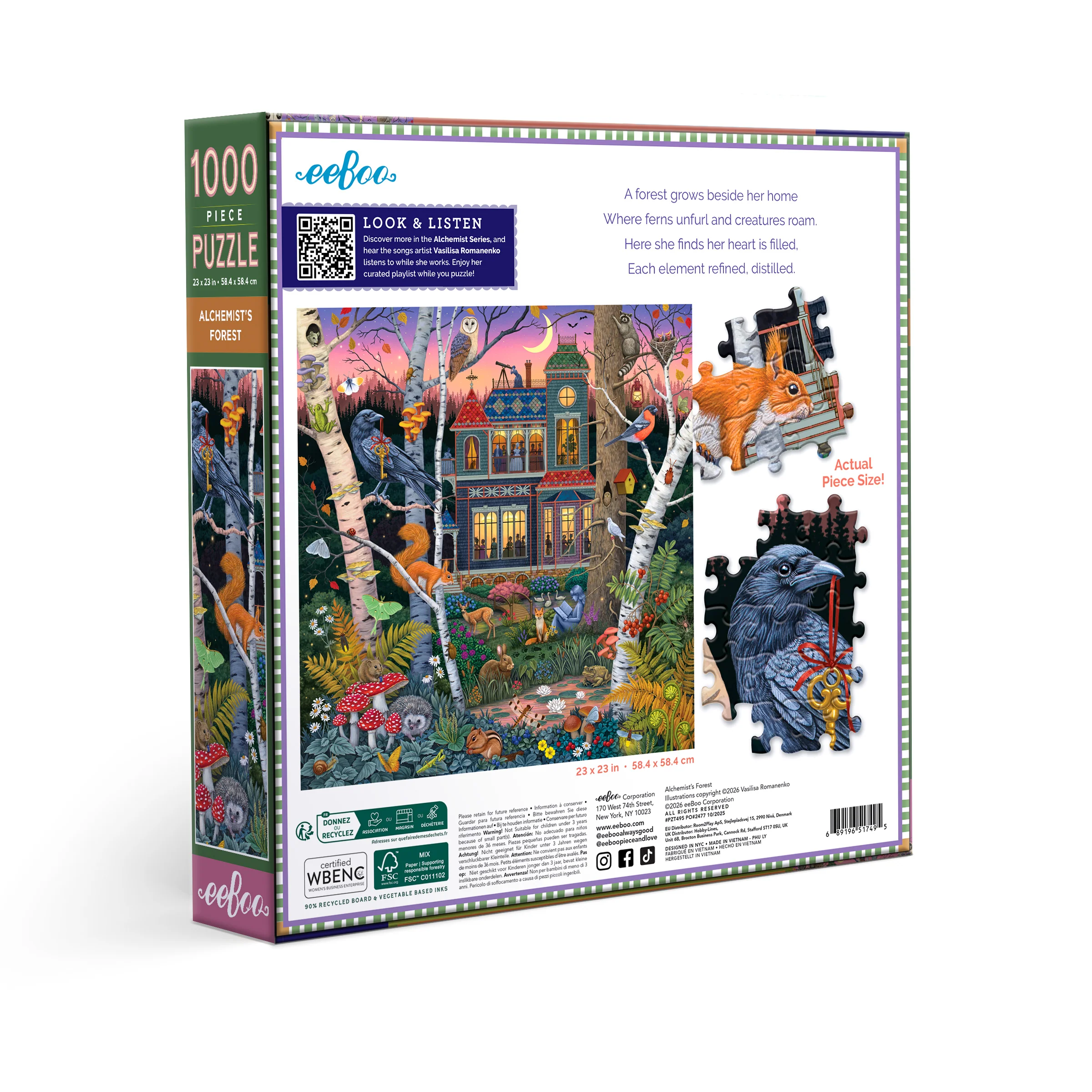 Alchemist's Forest 1000 Piece Puzzle - Image 3