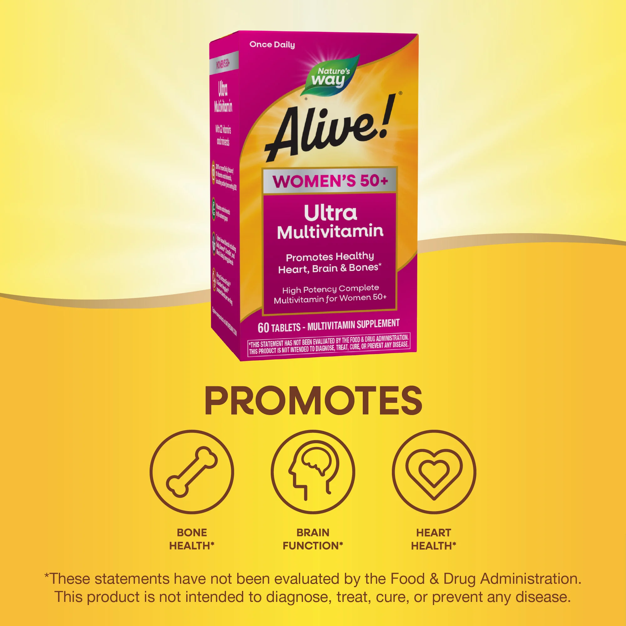 Alive!® Once Daily Women 50+ Ultra - Image 5