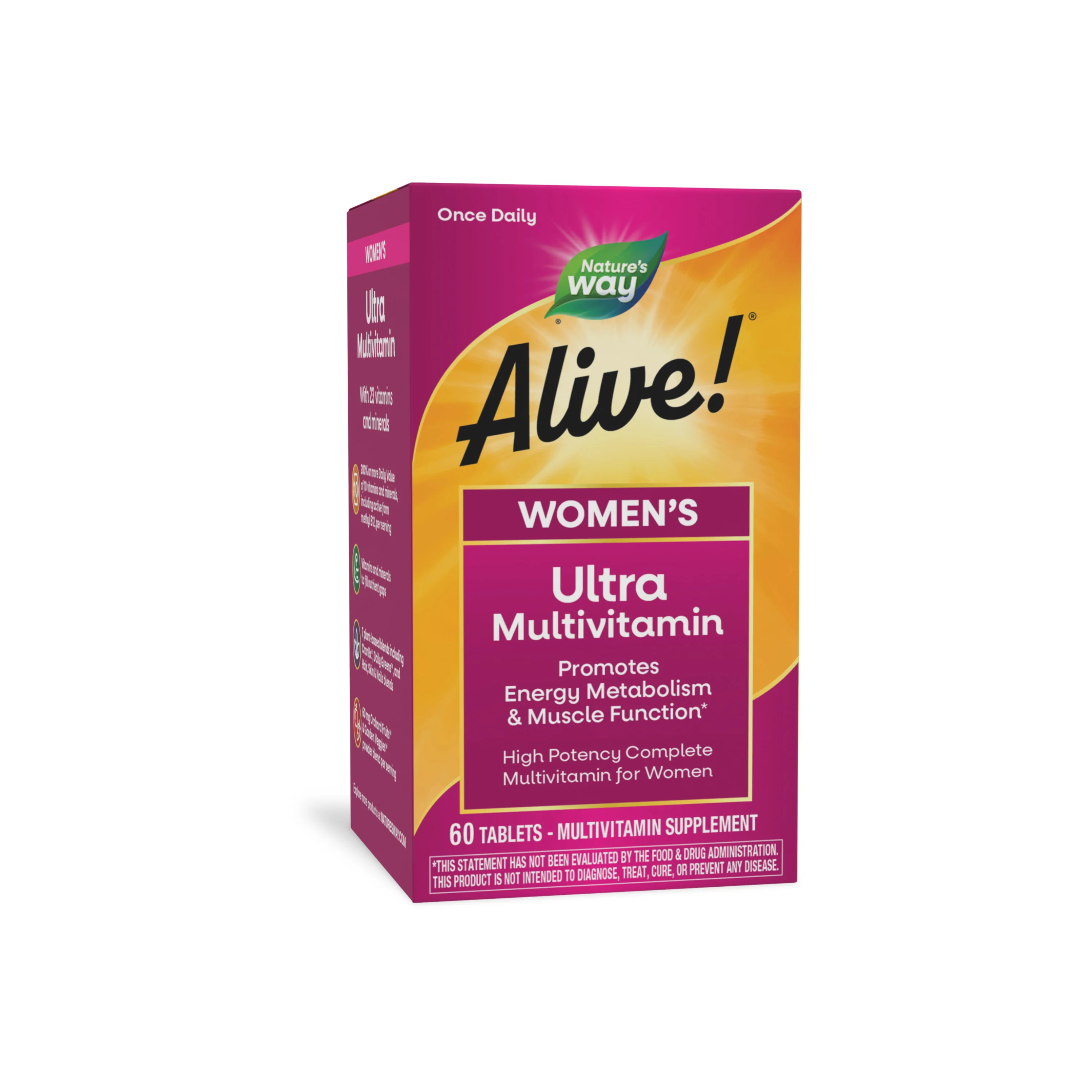 Alive!® Once Daily Women's Ultra Potency Complete Multivitamin - Image 10