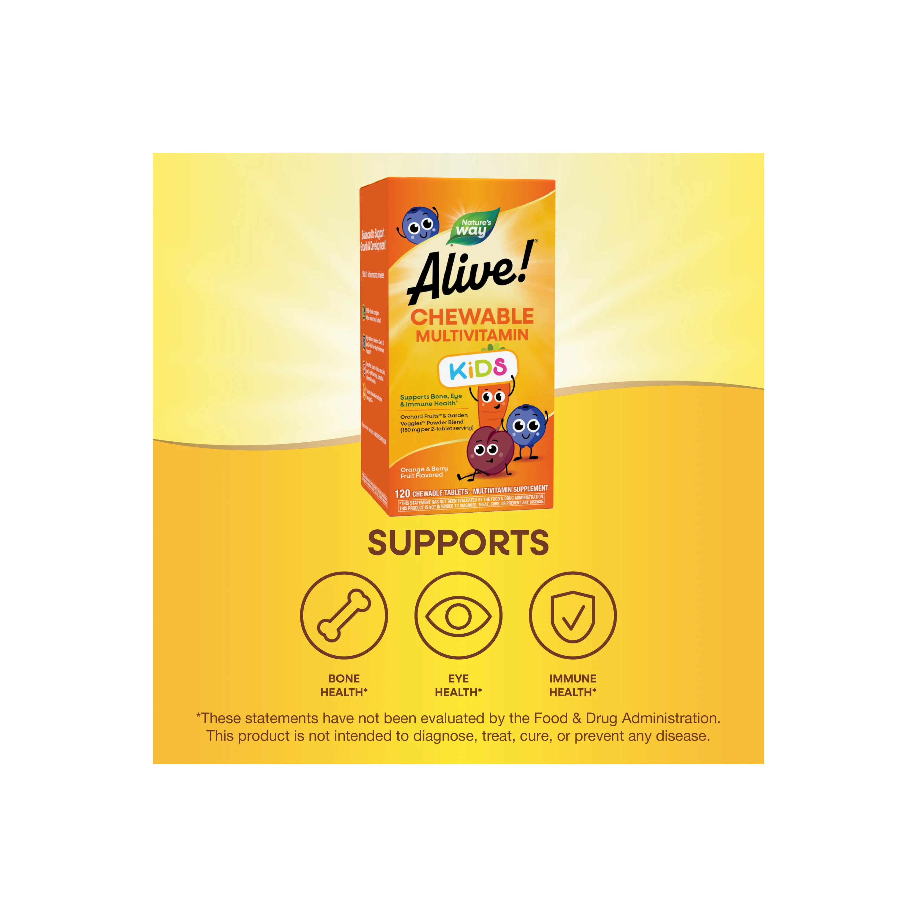 Alive!® Kids Chewable Multivitamin - Image 6