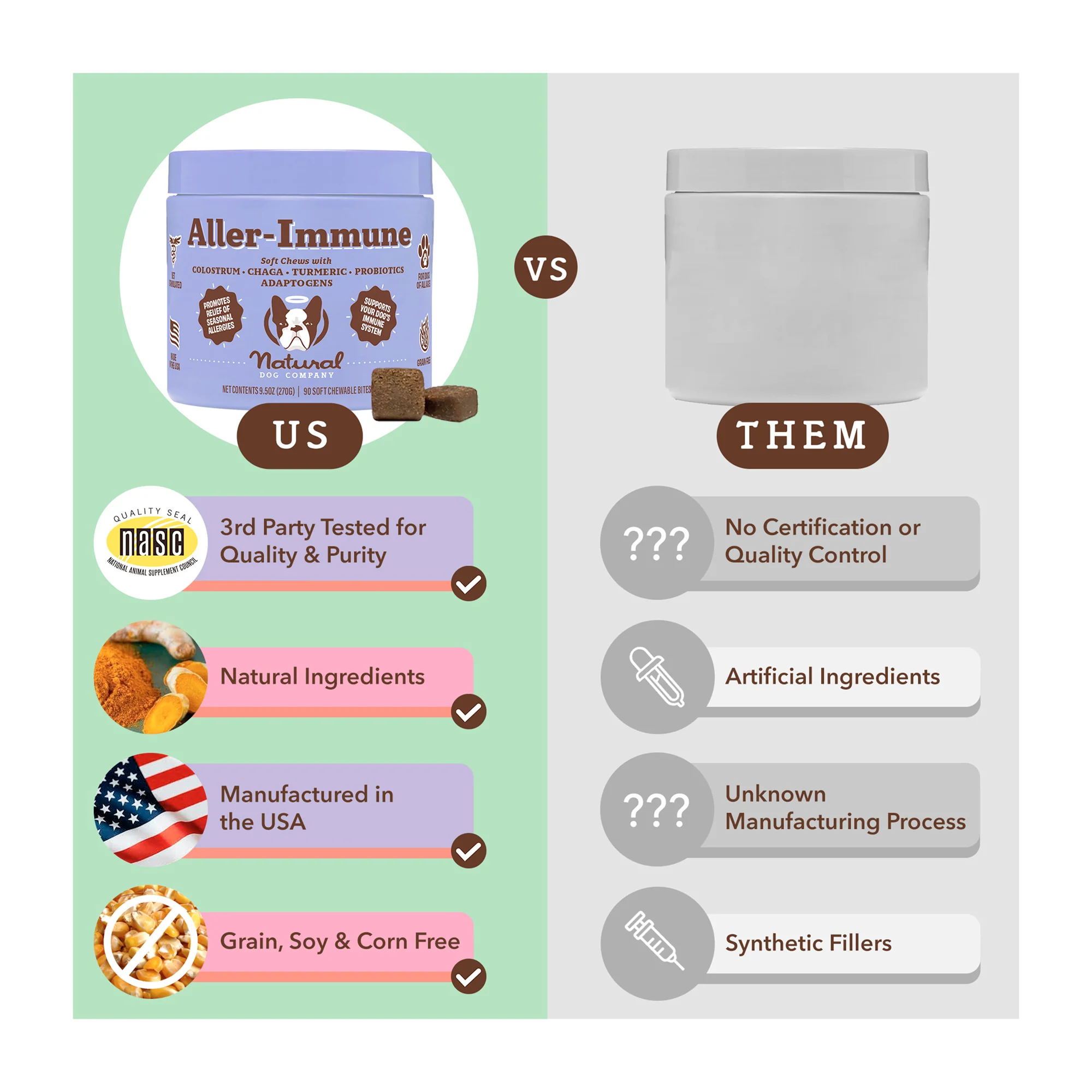 Aller-Immune Supplement, Soft Chews - Image 6