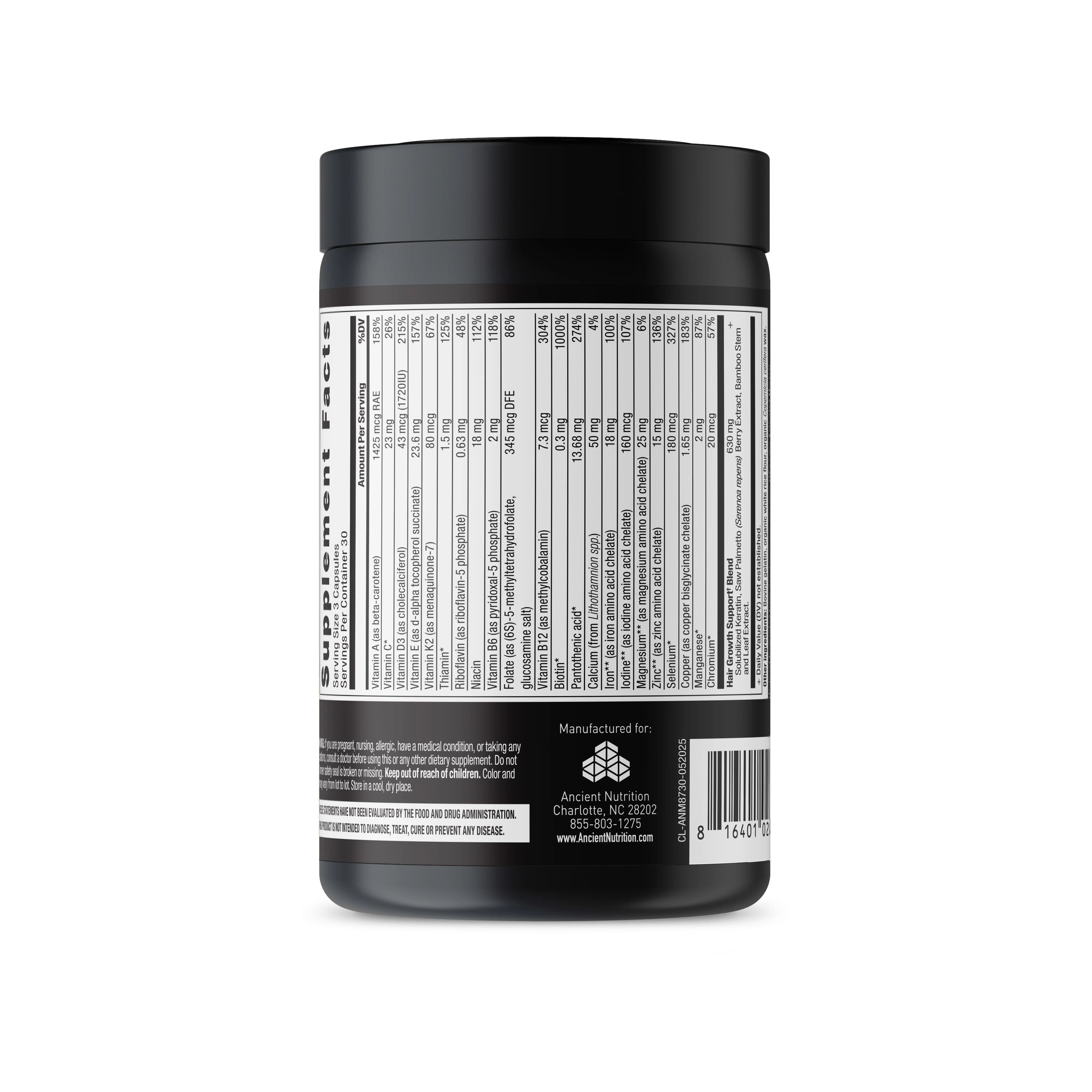 Ancient Multi Hair Growth Capsules - Image 3