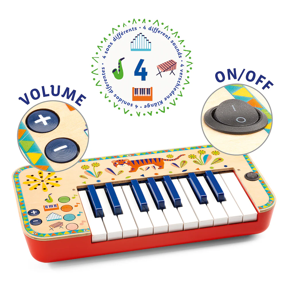 Animambo Synthesizer Musical Instrument made from FSC® Certified Wood - Image 4