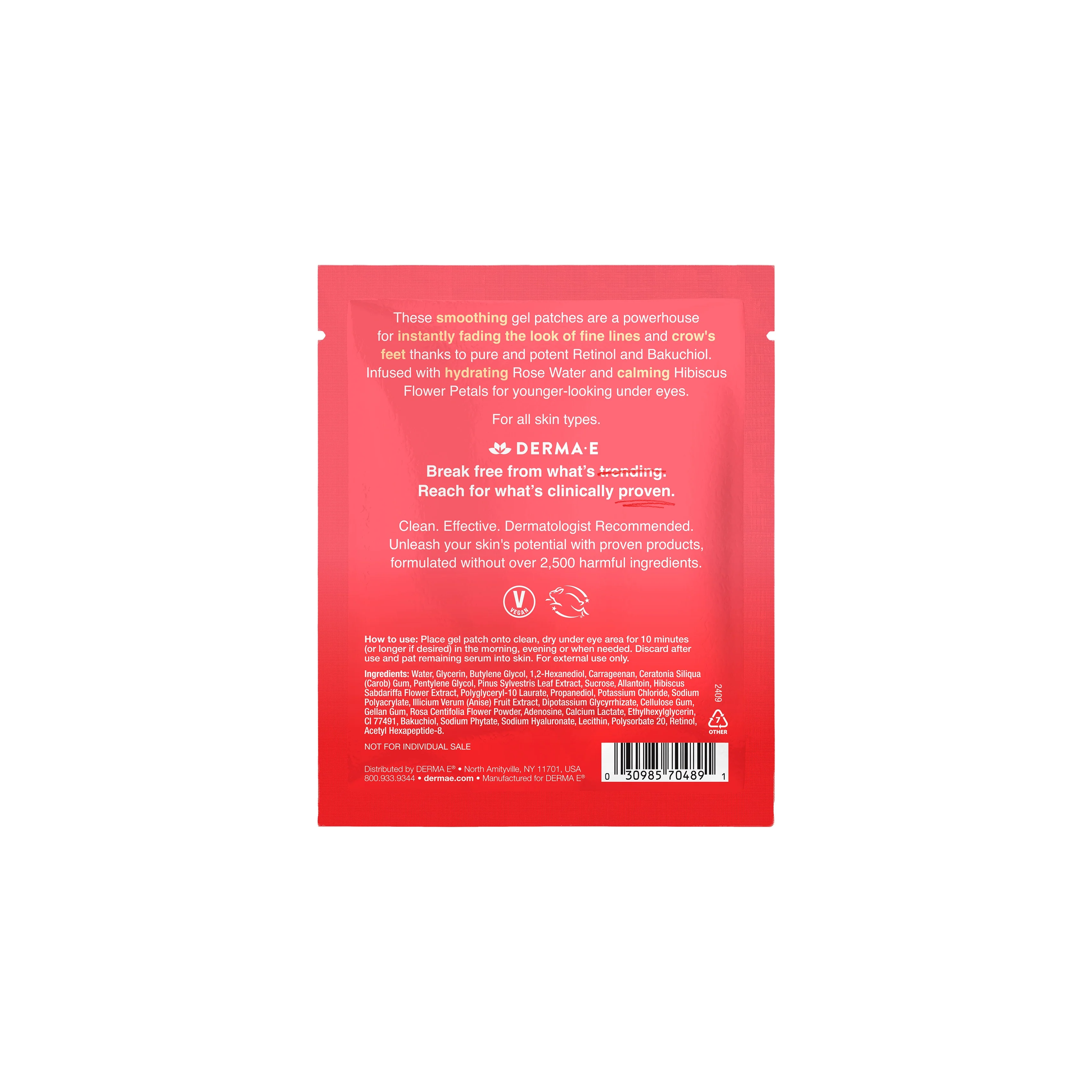 Anti-Wrinkle Retinol Hydro Gel Patches - Image 2