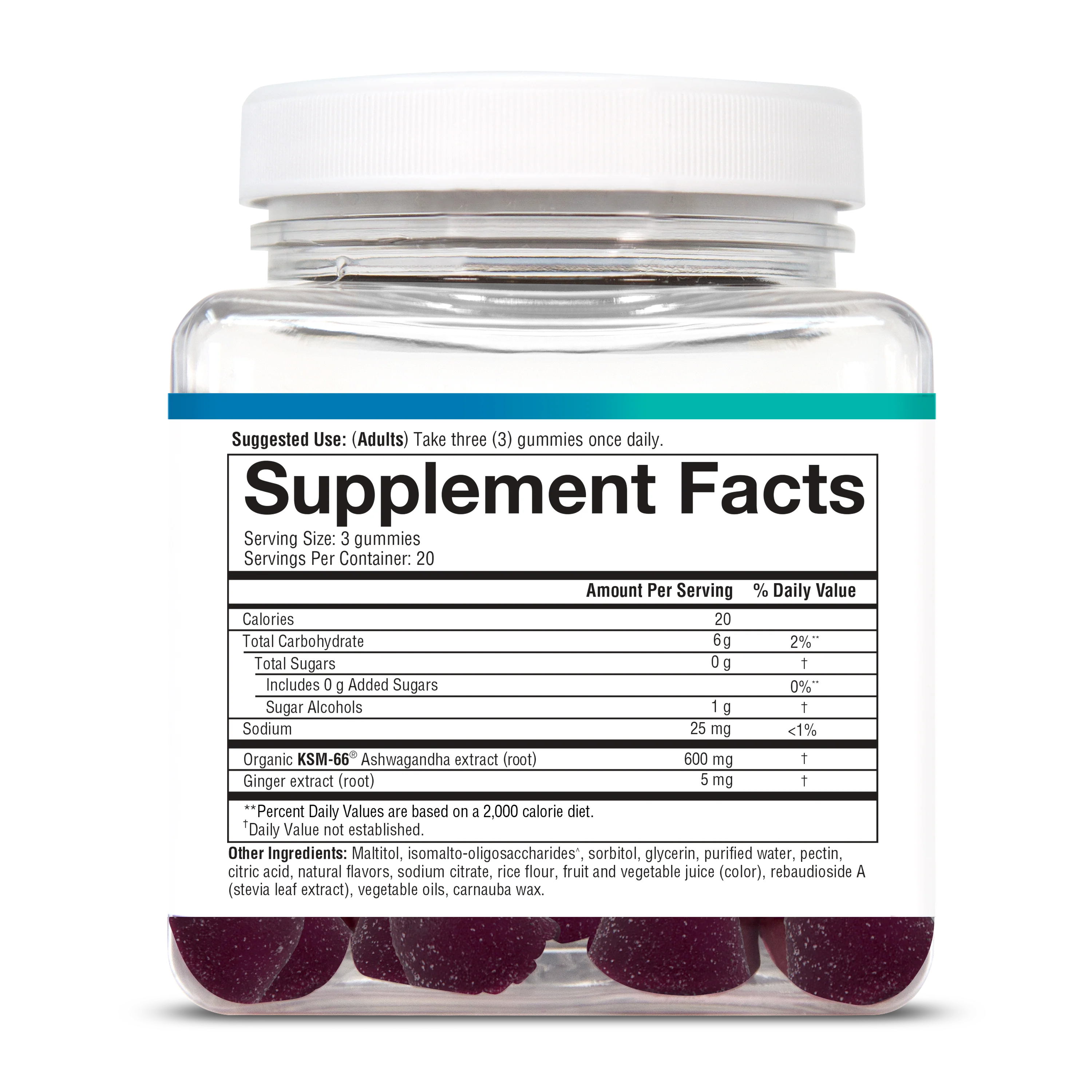 Ashwagandha Zero Sugar Gummy - Image 3