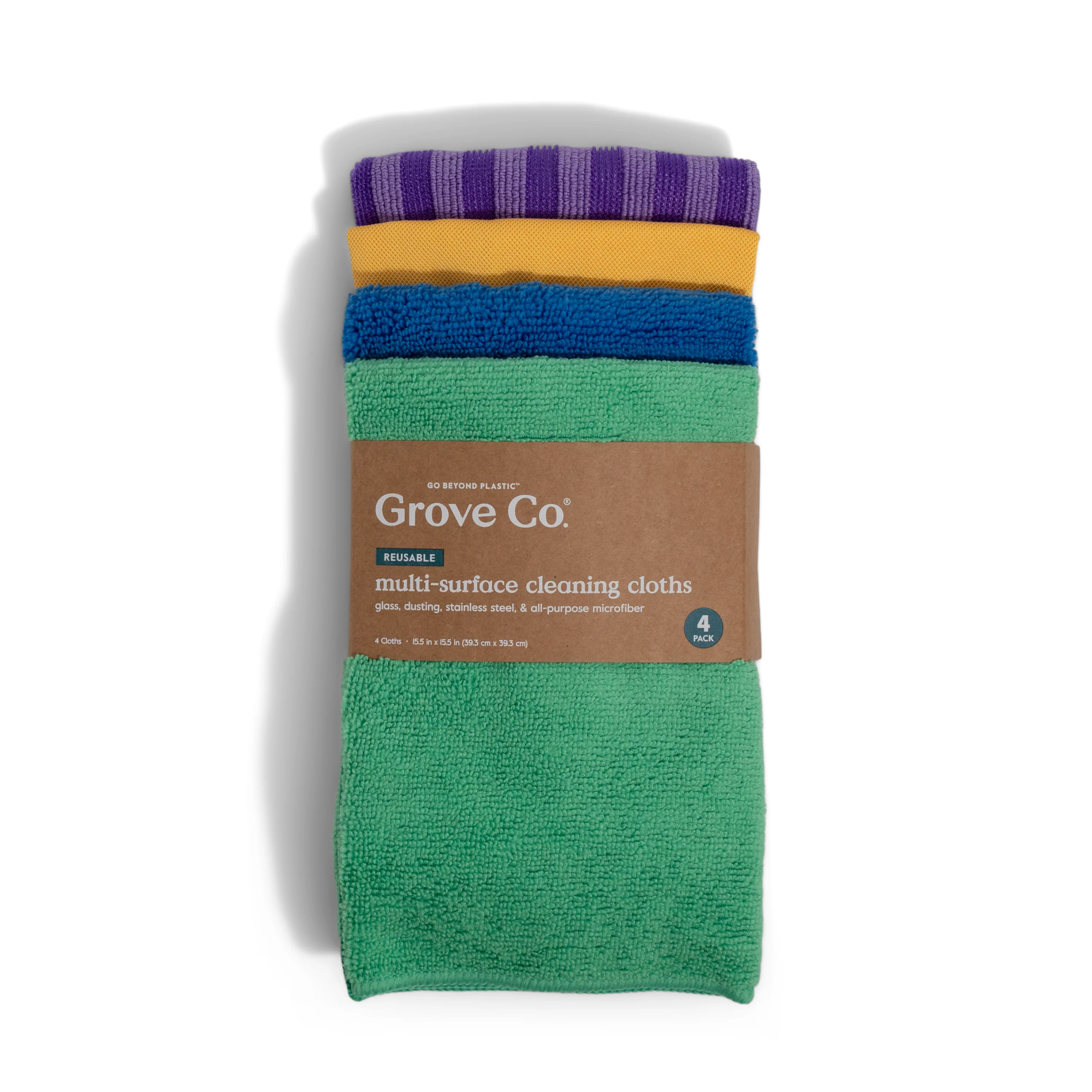 Assorted Cleaning Cloths, 4 pack - Image 2