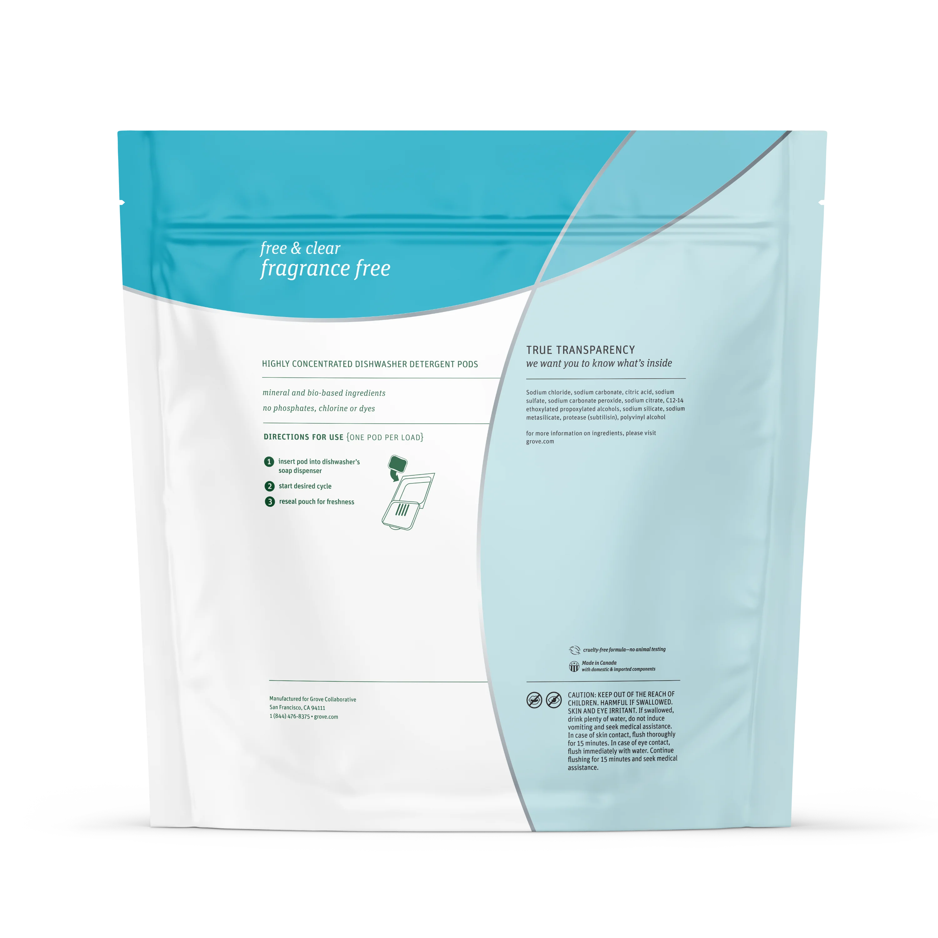 Automatic Dishwasher Detergent Pods - Fragrance Free - Image 8