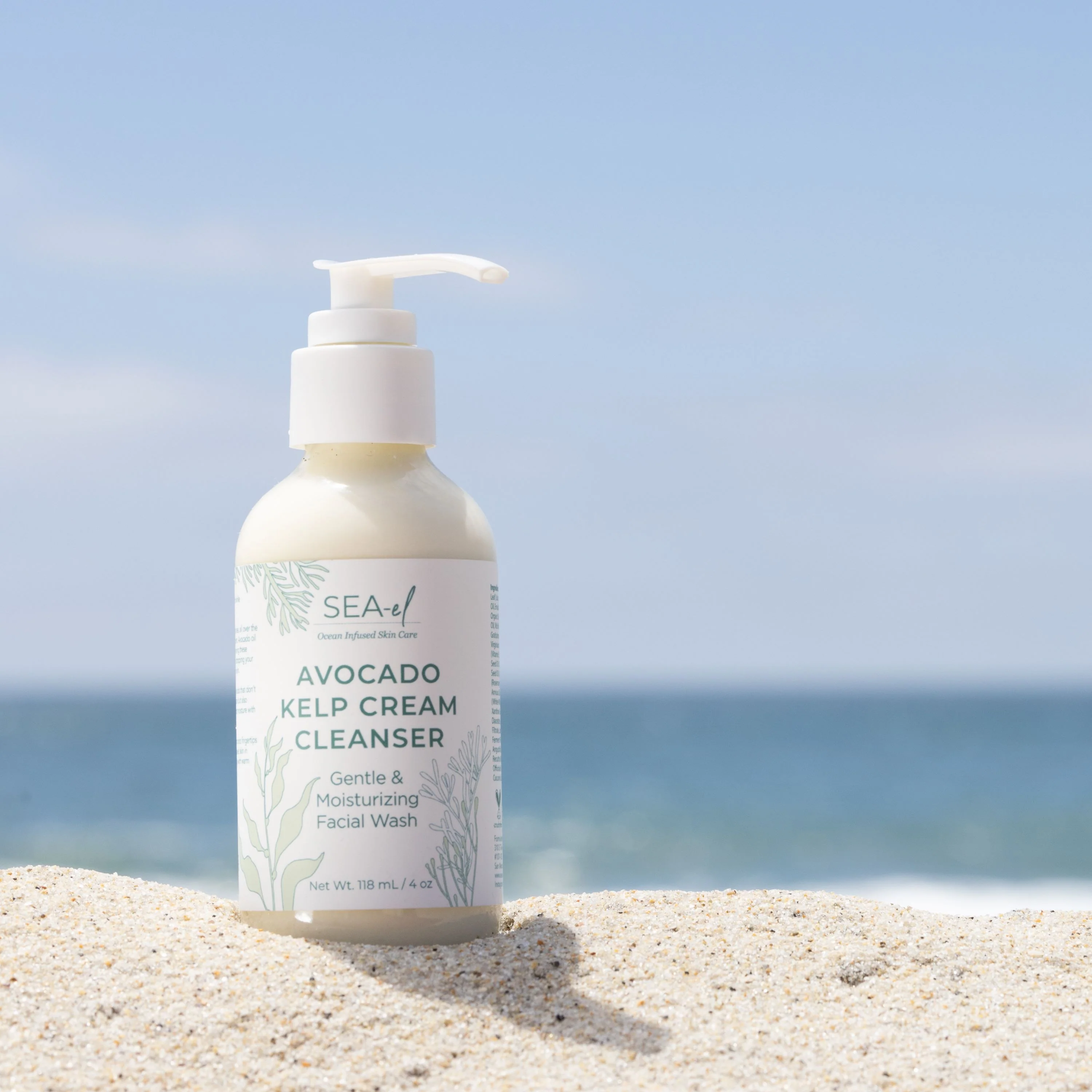Avocado Kelp Cream Cleanser - Image 4