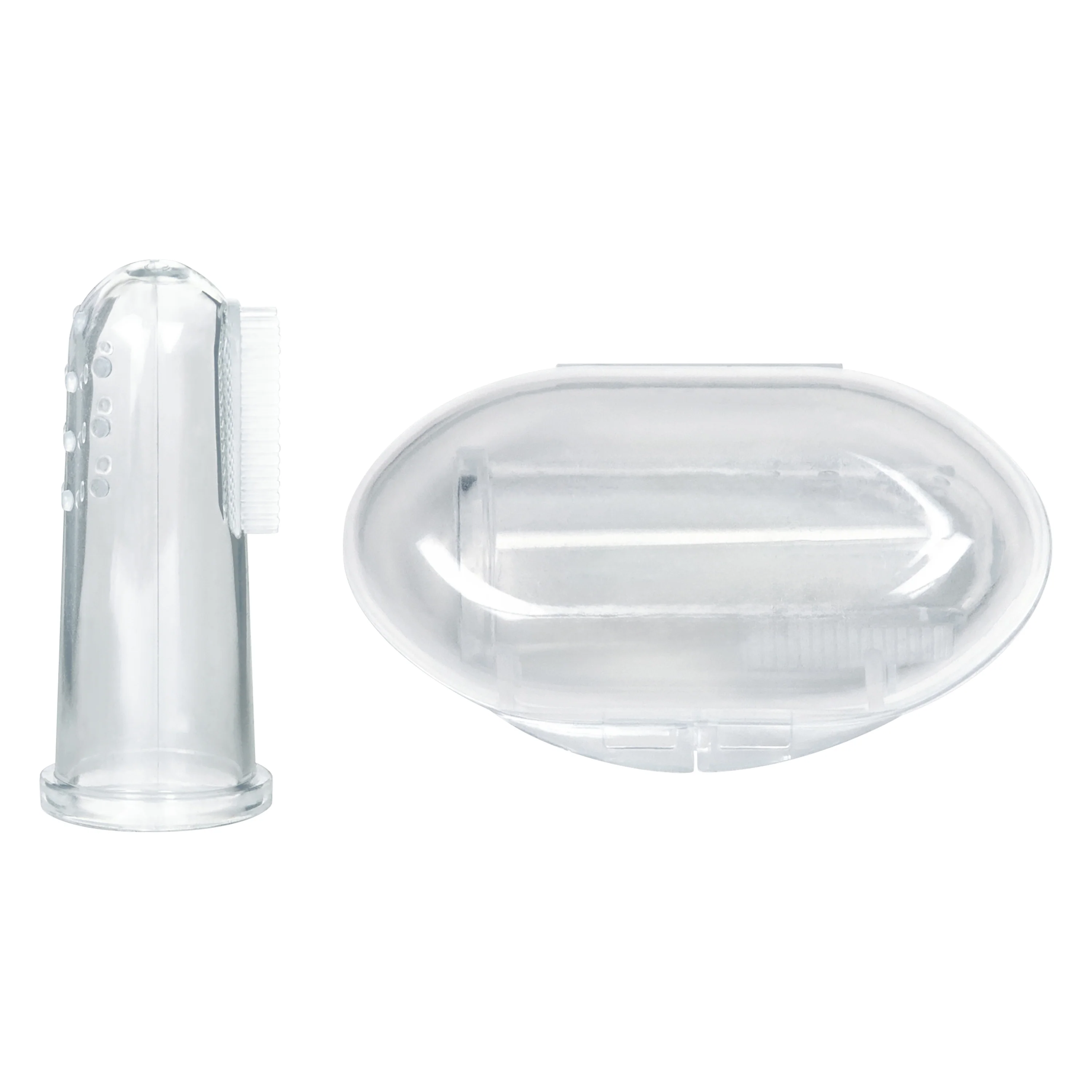 Baby Finger Toothbrush - BPA Free, 100% Food-Grade Silicone - Image 2