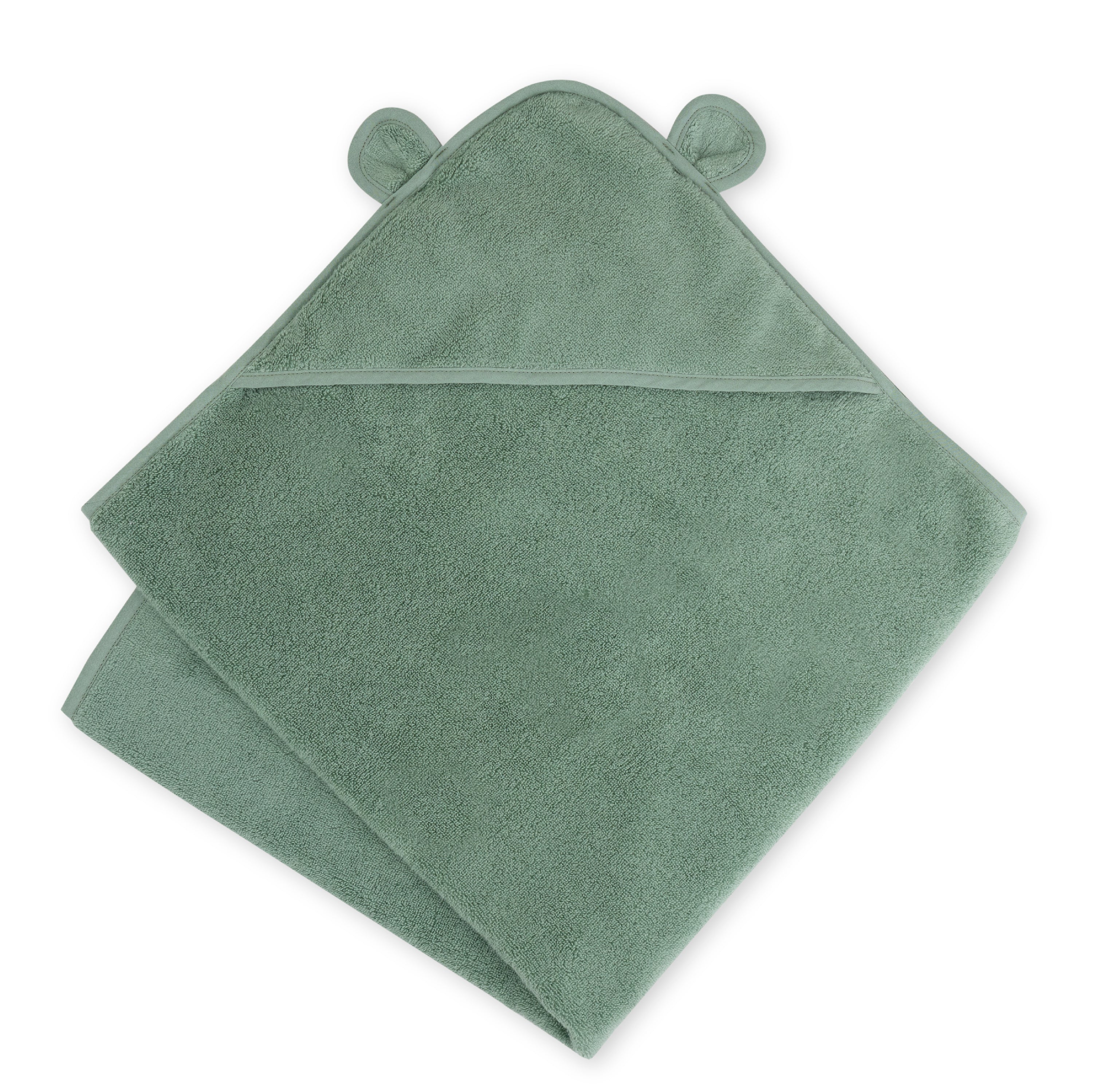 GOTS Certified, 100% Organic Cotton Hooded Baby Towel, Ultra Soft and Absorbent - Image 9