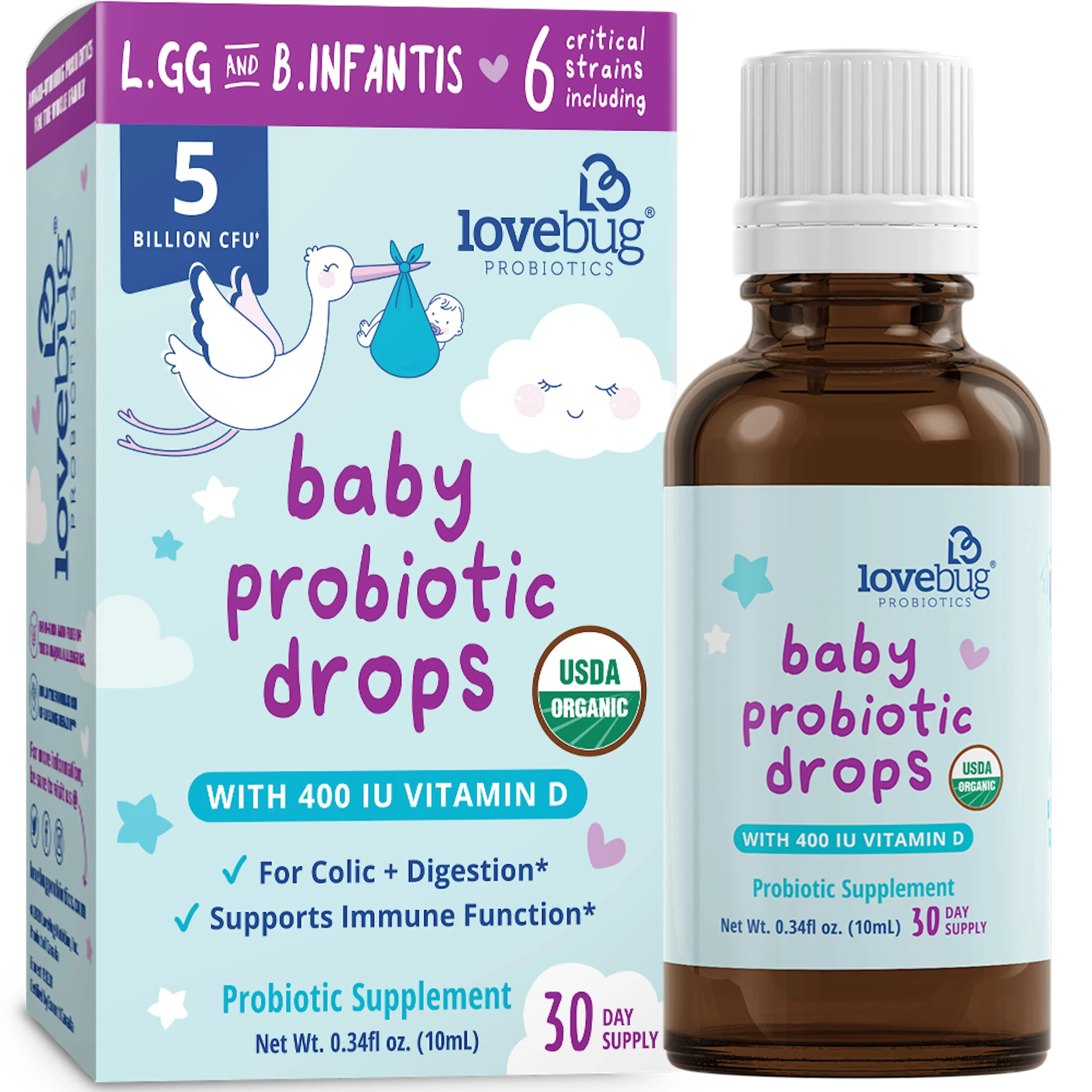 Baby Probiotic Drops - Organic - Image 2