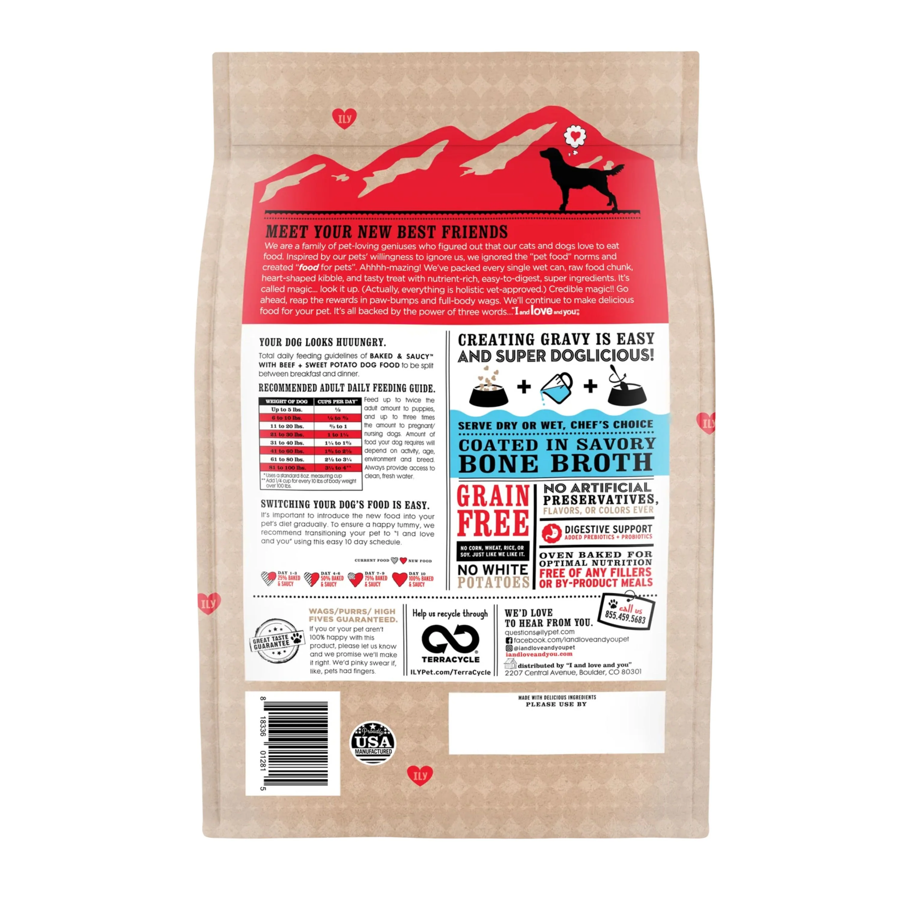 Baked & Saucy Dog Food - Beef Recipe - Image 3
