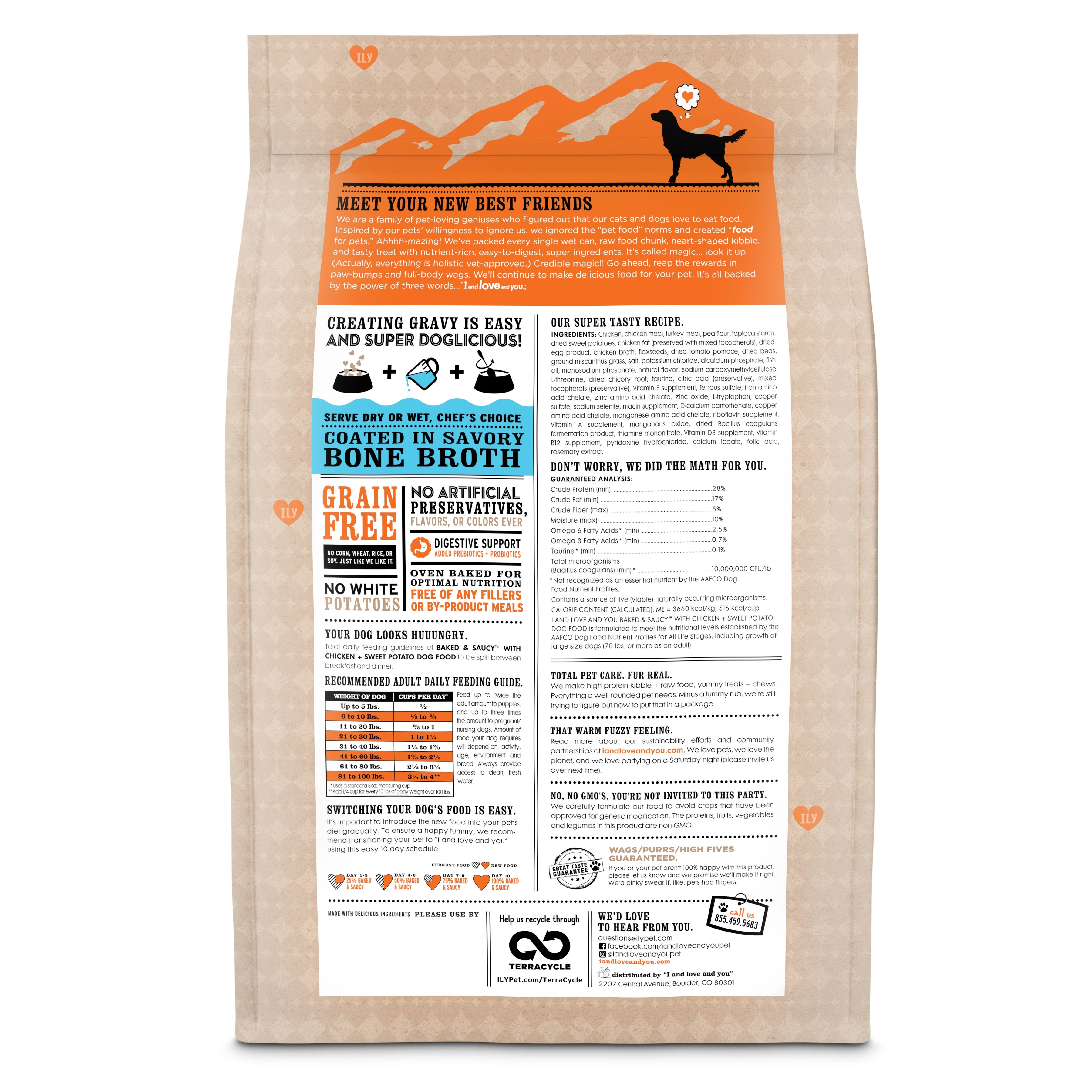 Baked & Saucy w/ Chicken + Sweet Potato Baked Kibble - Image 11