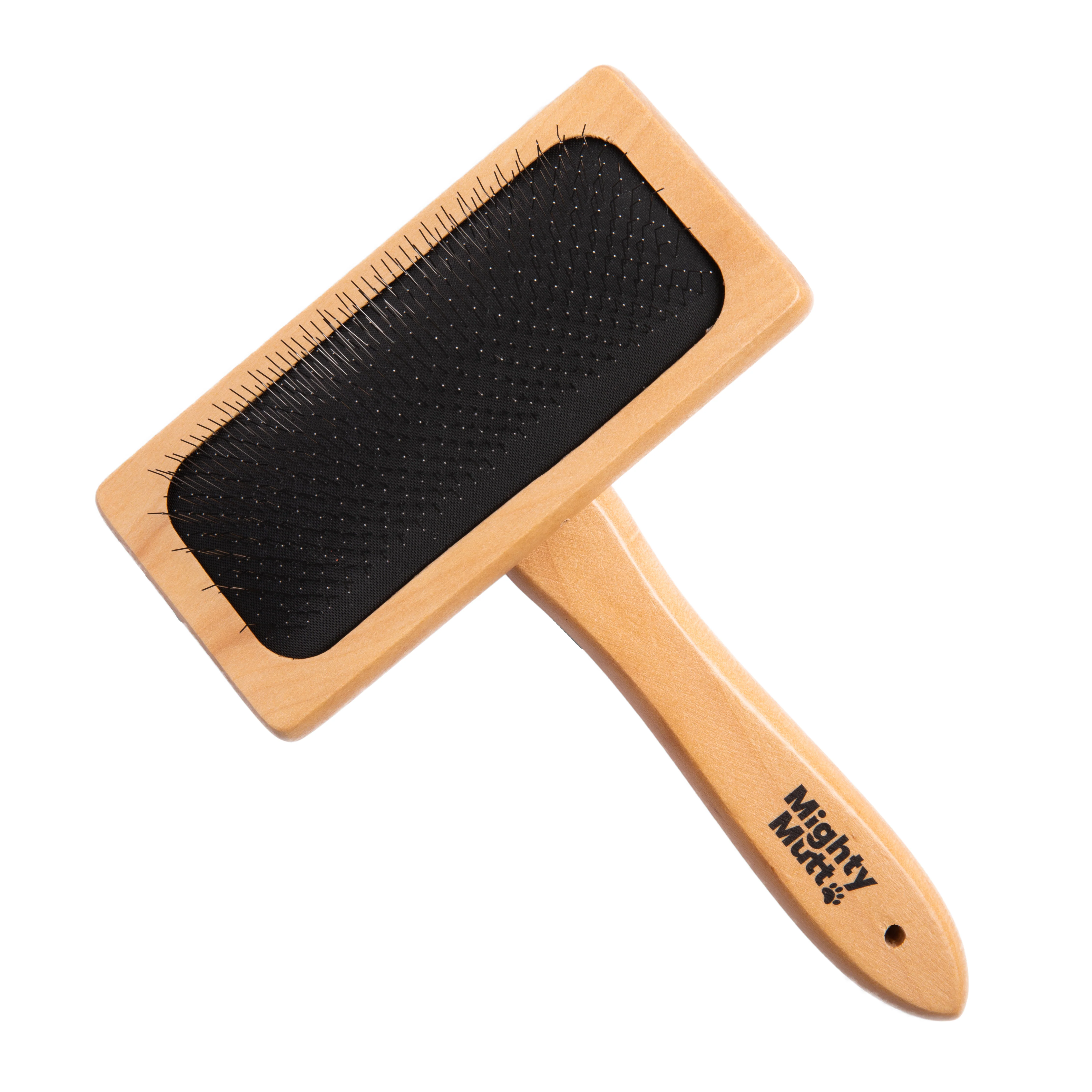 Bamboo Grooming Brush for Pets - Slicker Brush - Image 2