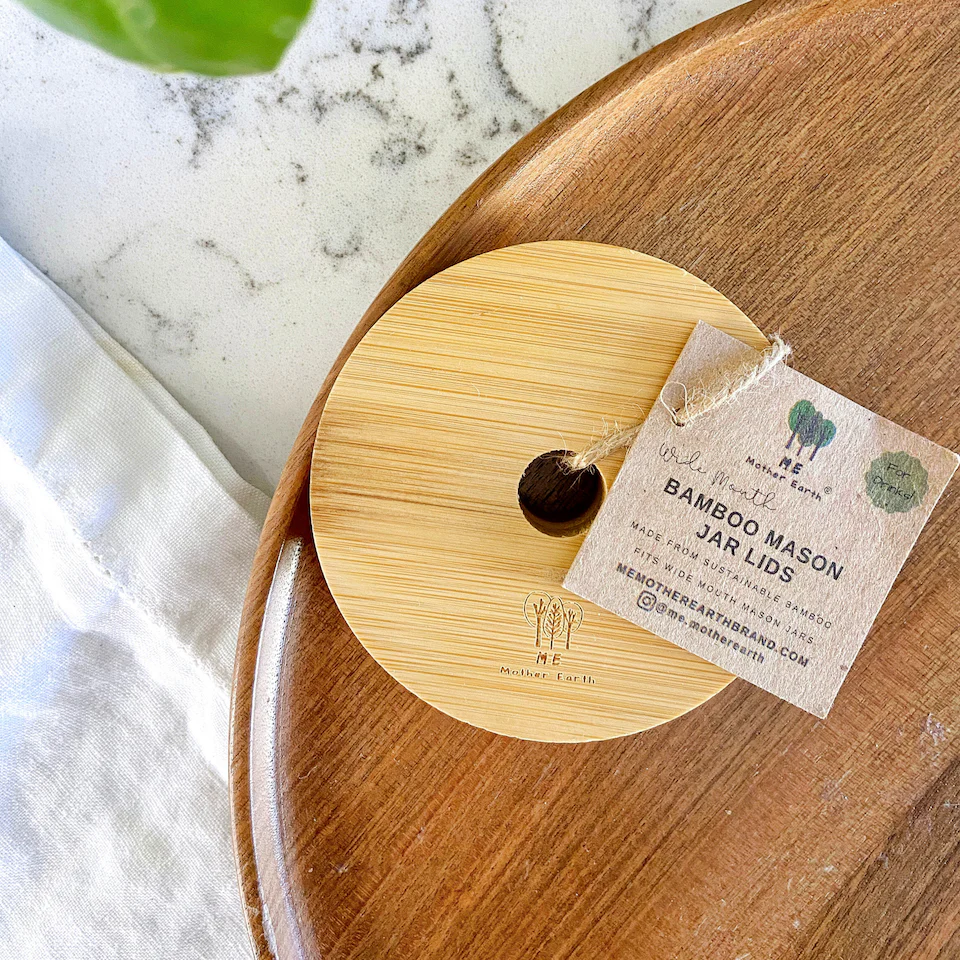 Bamboo Mason Jar Lids - Image 6