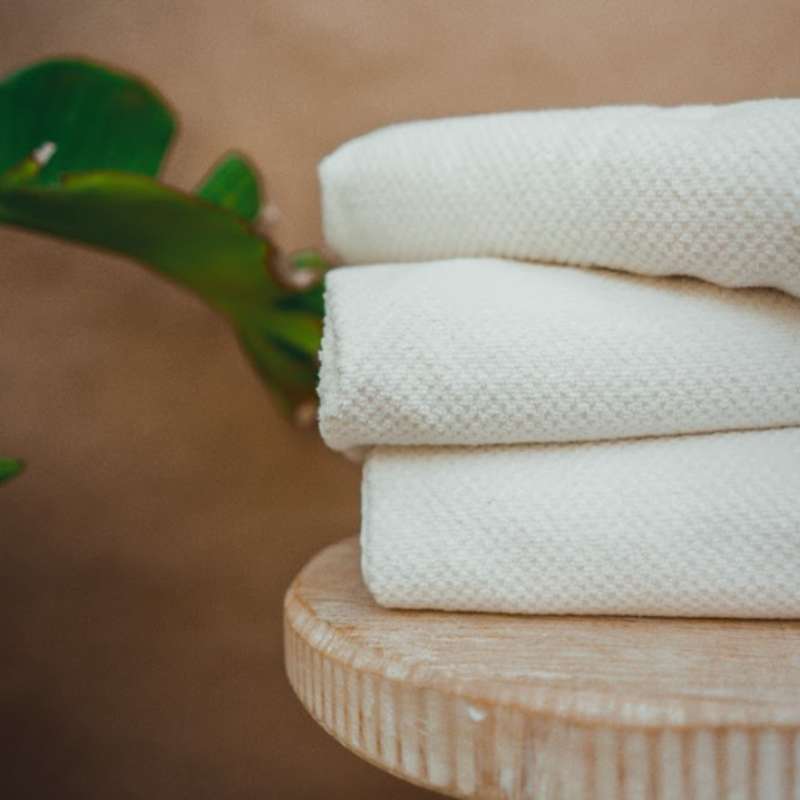 Hemp and Organic Cotton Bath Towel, 28" x 55" - Image 4
