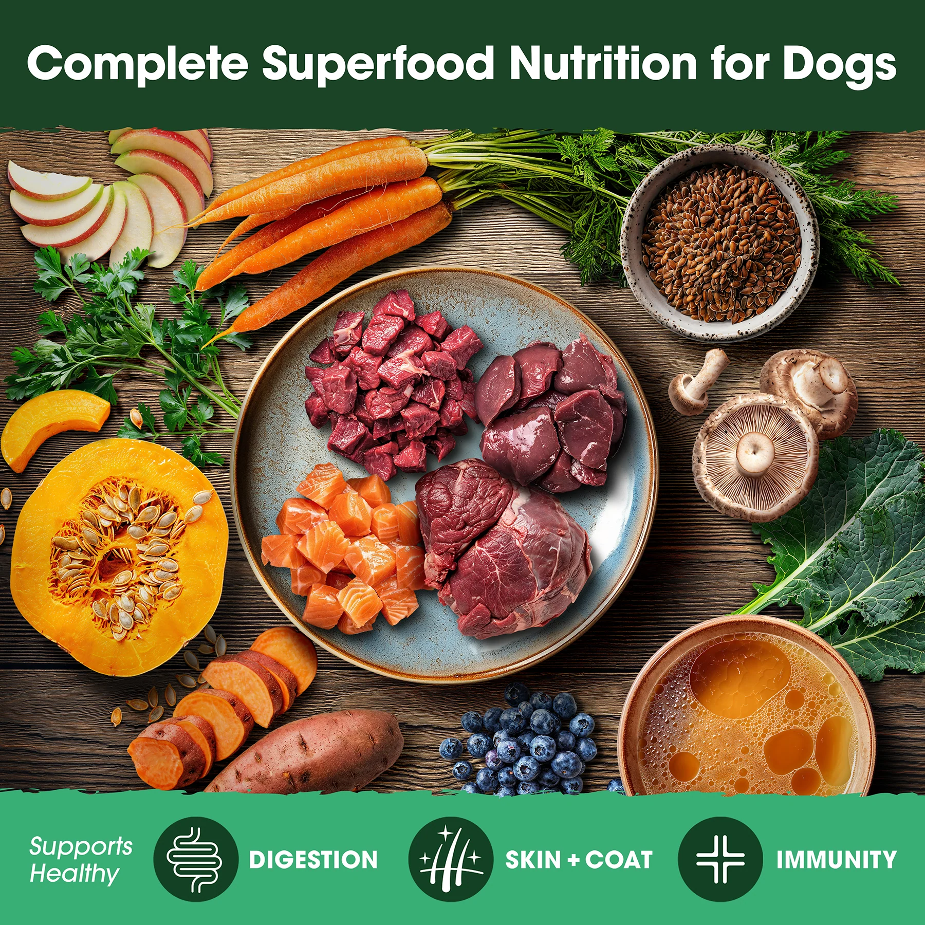 Beef & Bone Broth Recipe, Food, Topper, and Mixer for Dogs - Image 7