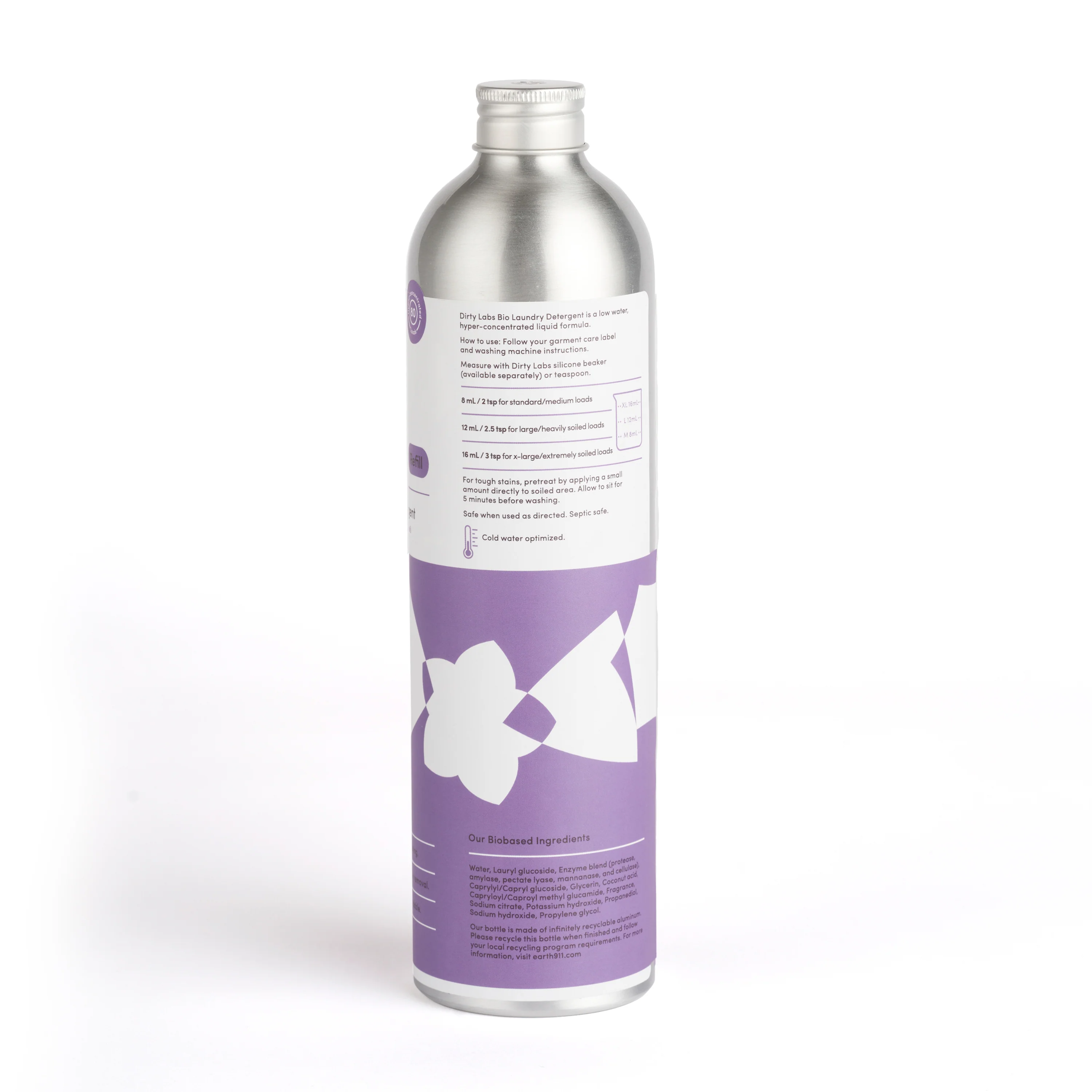 Bio Laundry Detergent with Phytolase® - Jasmine, Matcha, Vetiver - Image 5