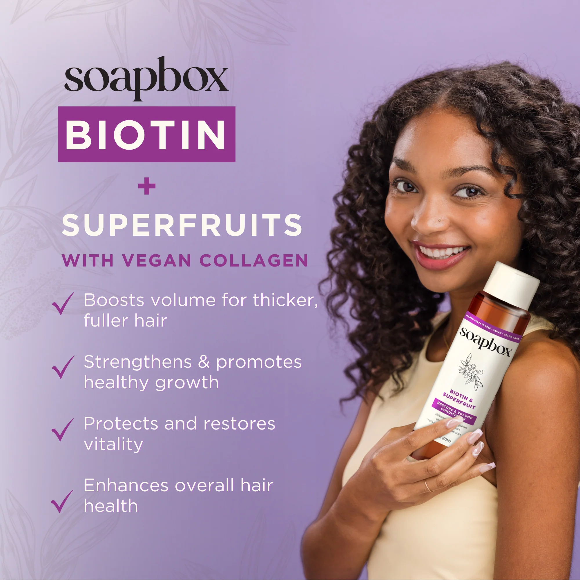 Biotin and Superfruit Restore & Volumize Conditioner - Image 4
